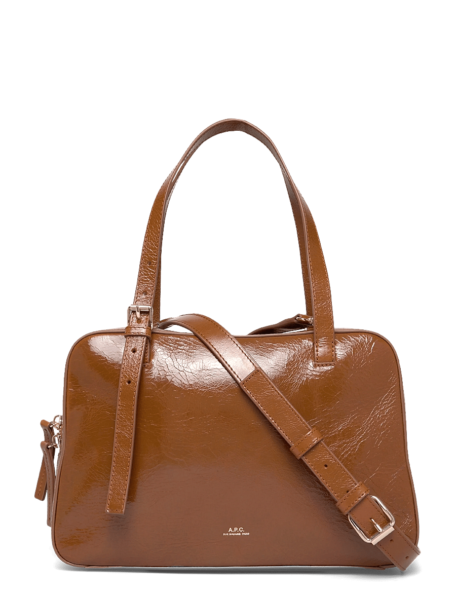 A.P.C. - bag virginie box - henkeltaschen - cafe - 0