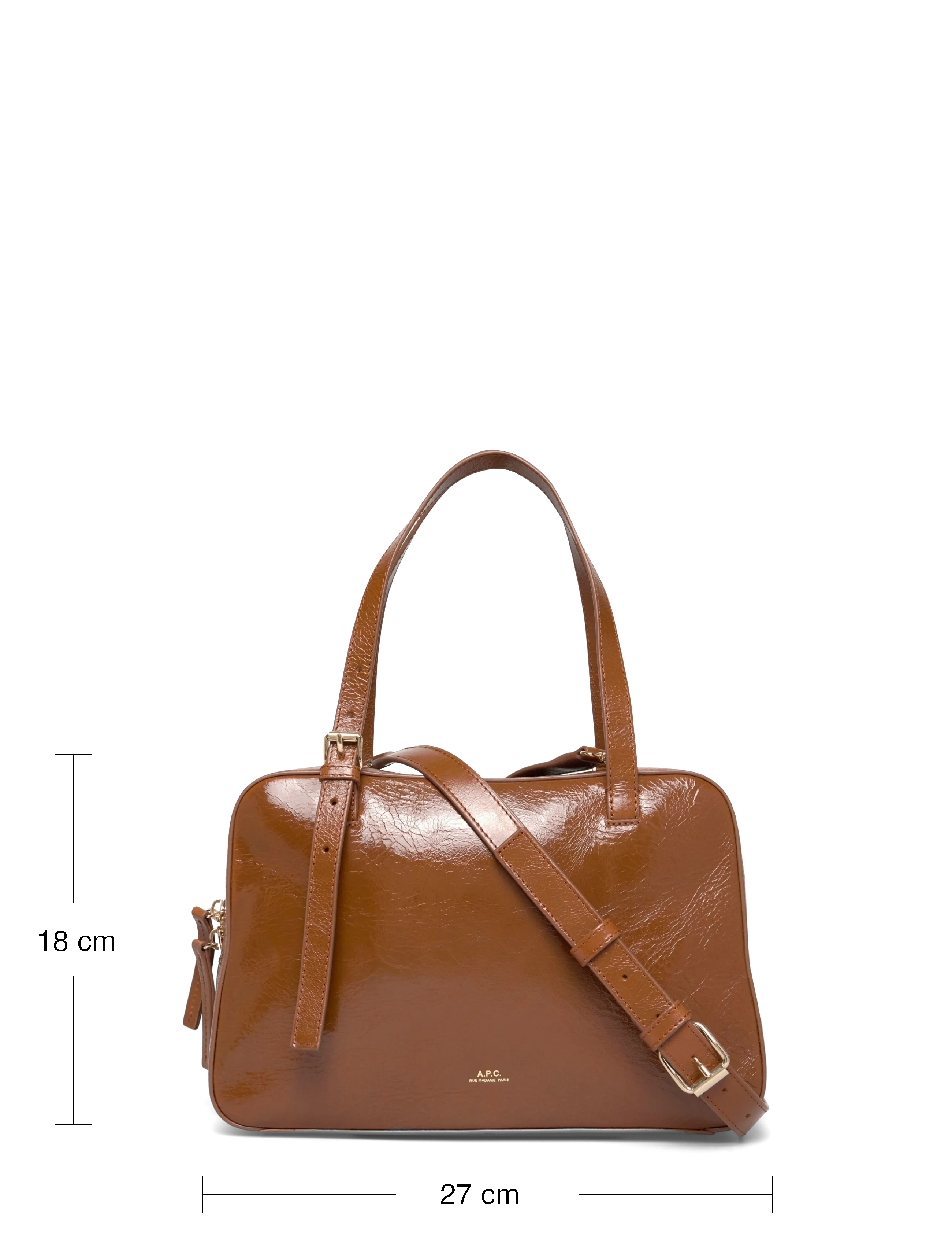 A.P.C. - bag virginie box - party wear at outlet prices - cafe - 3