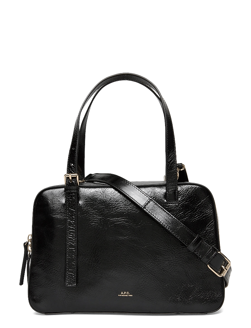 A.P.C. - bag virginie box - henkeltaschen - noir - 0