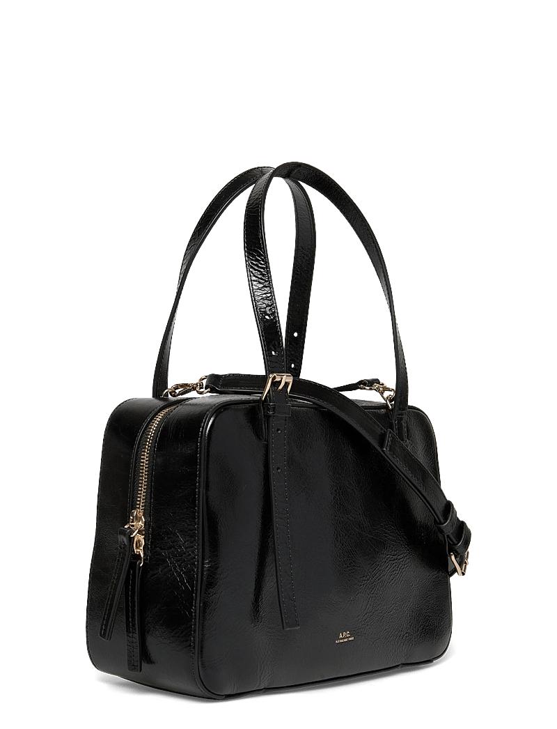 A.P.C. - bag virginie box - henkeltaschen - noir - 2