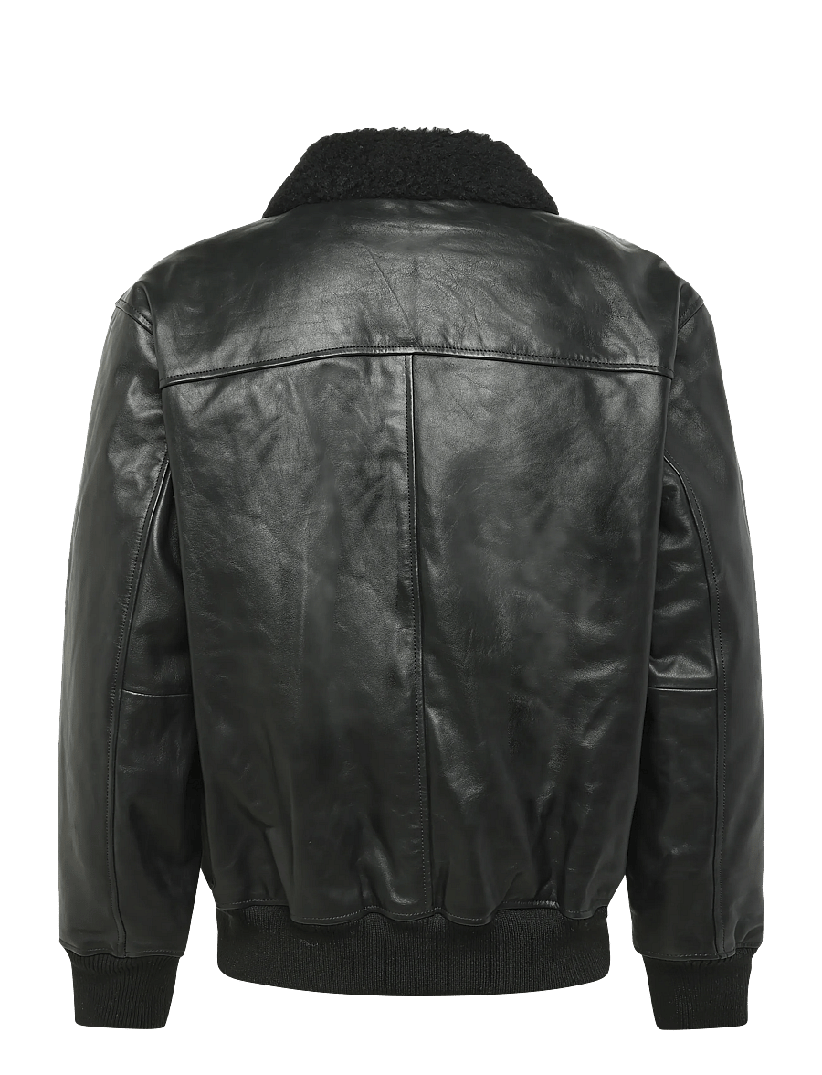 A.P.C. - veste charles - herbstjacken - black - 1