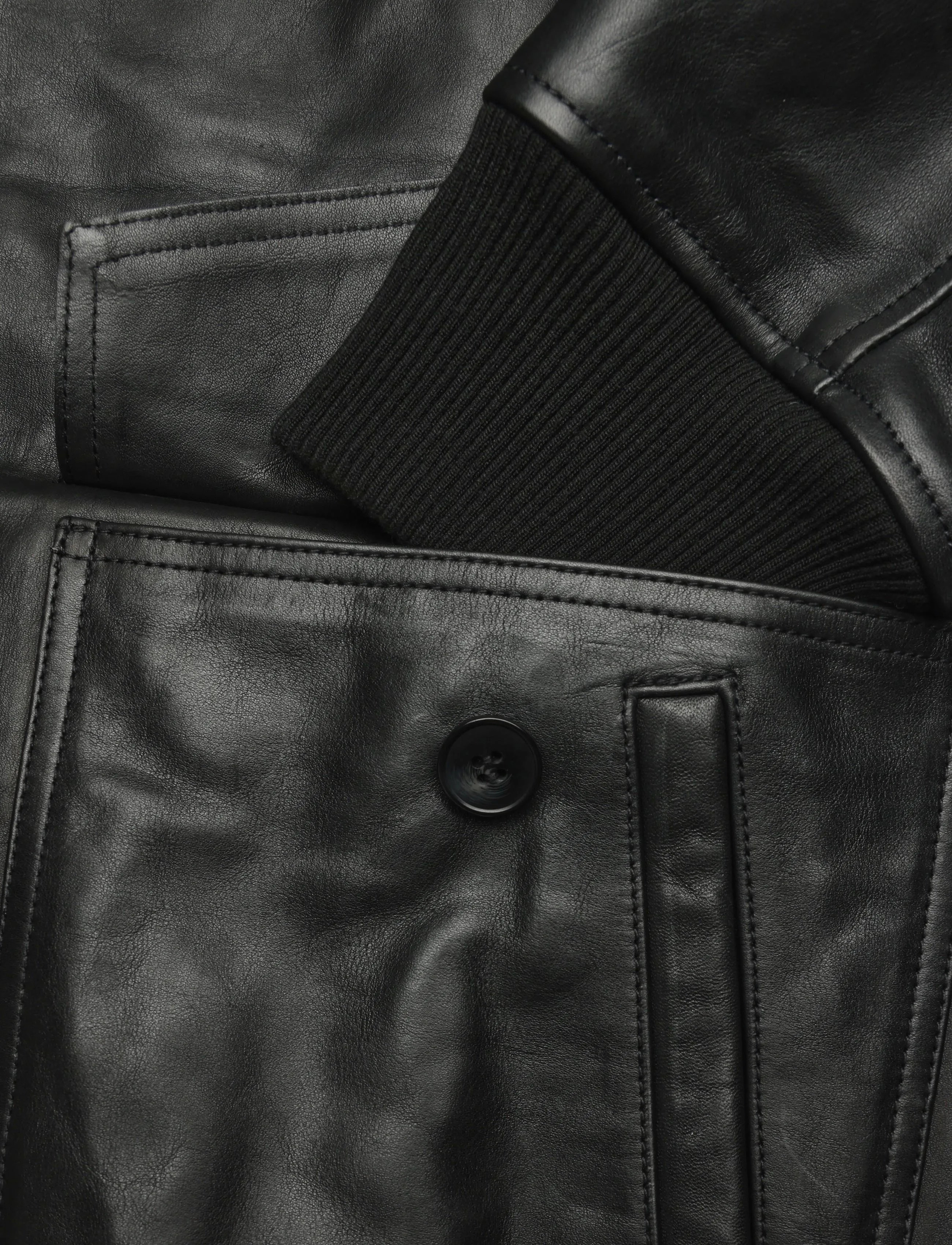 A.P.C. - veste charles - herbstjacken - black - 3