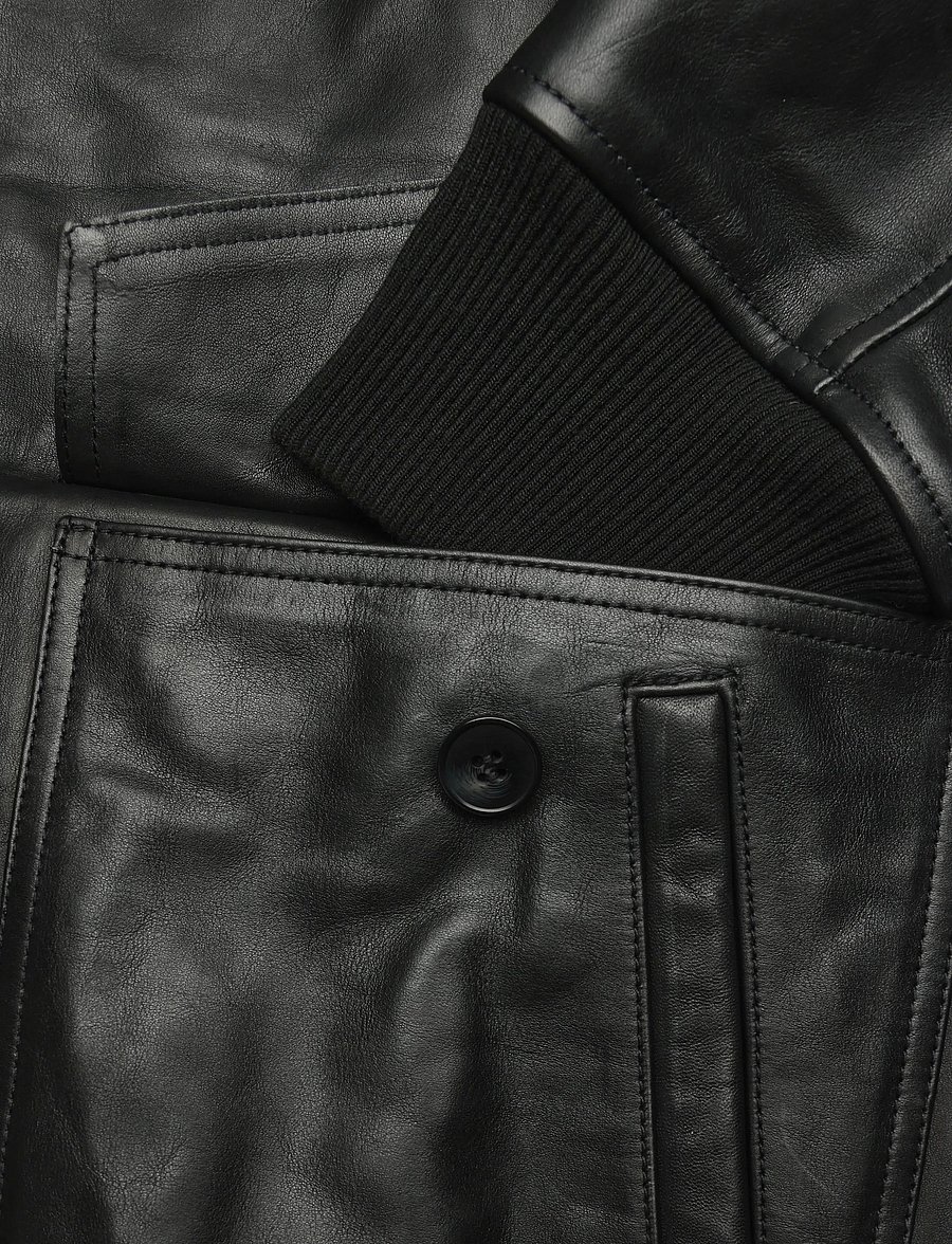 A.P.C. - veste charles - herbstjacken - black - 3
