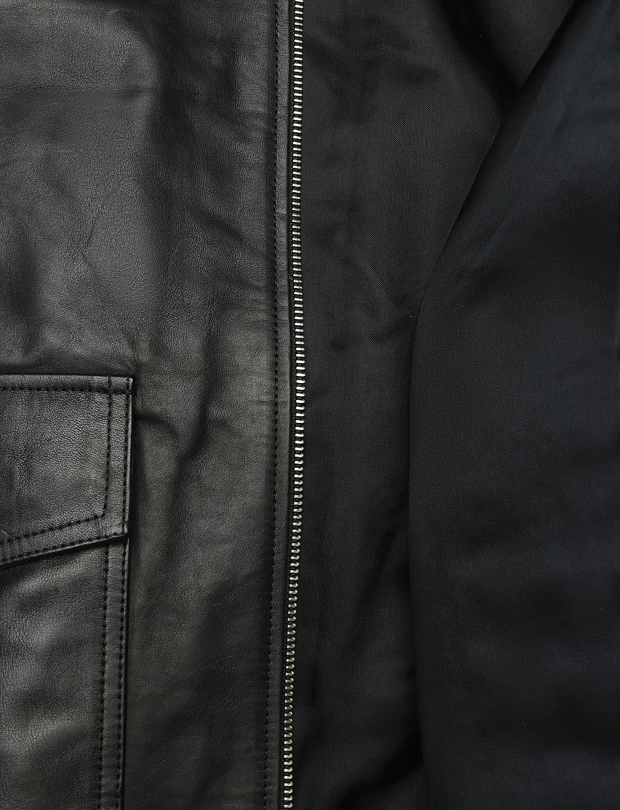 A.P.C. - veste charles - herbstjacken - black - 4