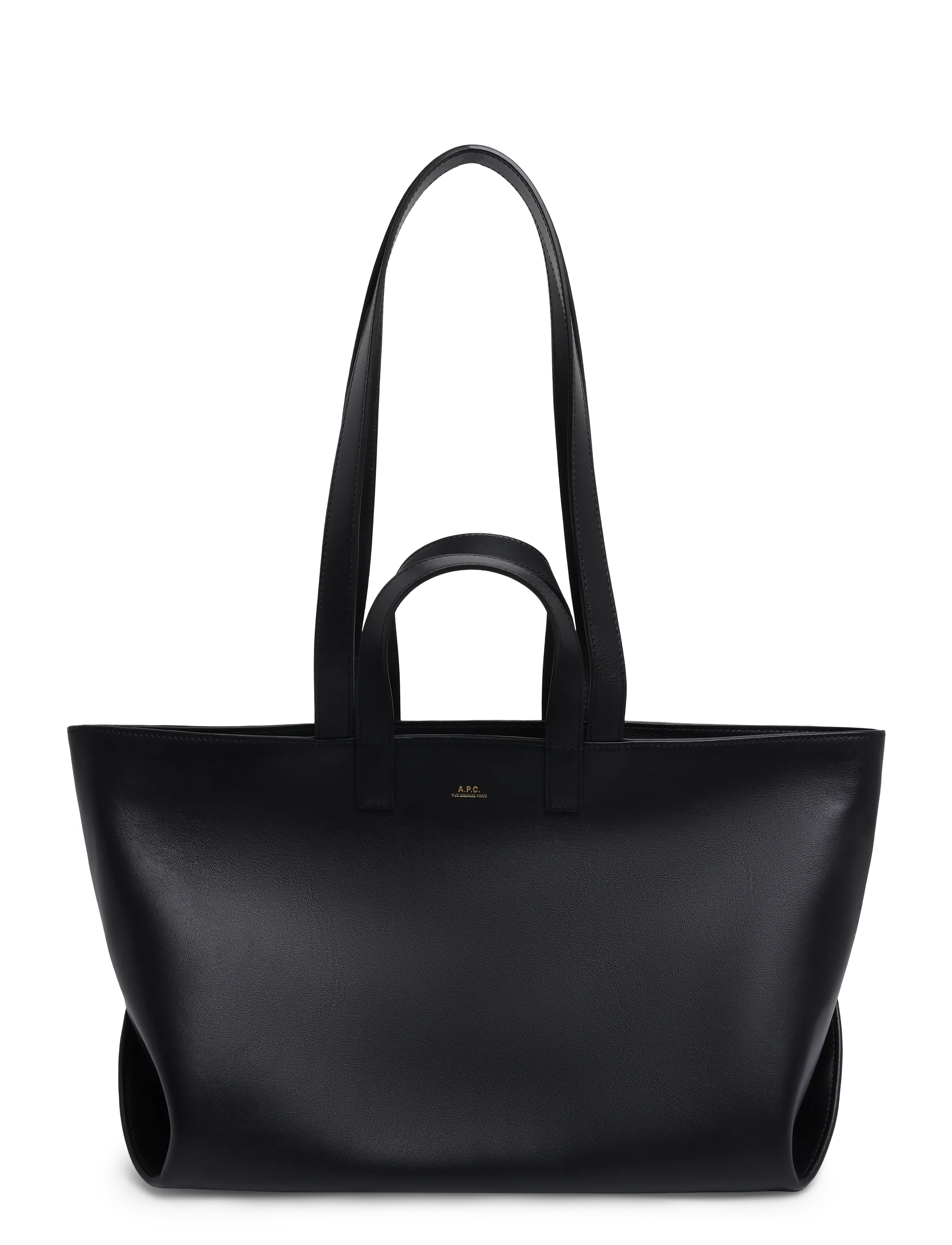 A.P.C. le drummer - Shopper & Tote Bags - BLACK / black