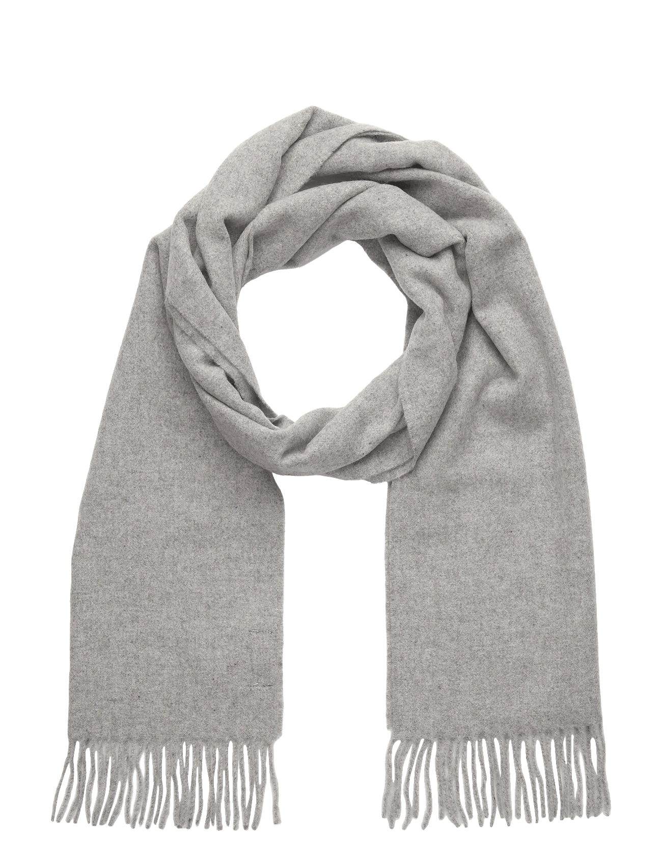 scarf ambroise brodee - GRIS CHINE