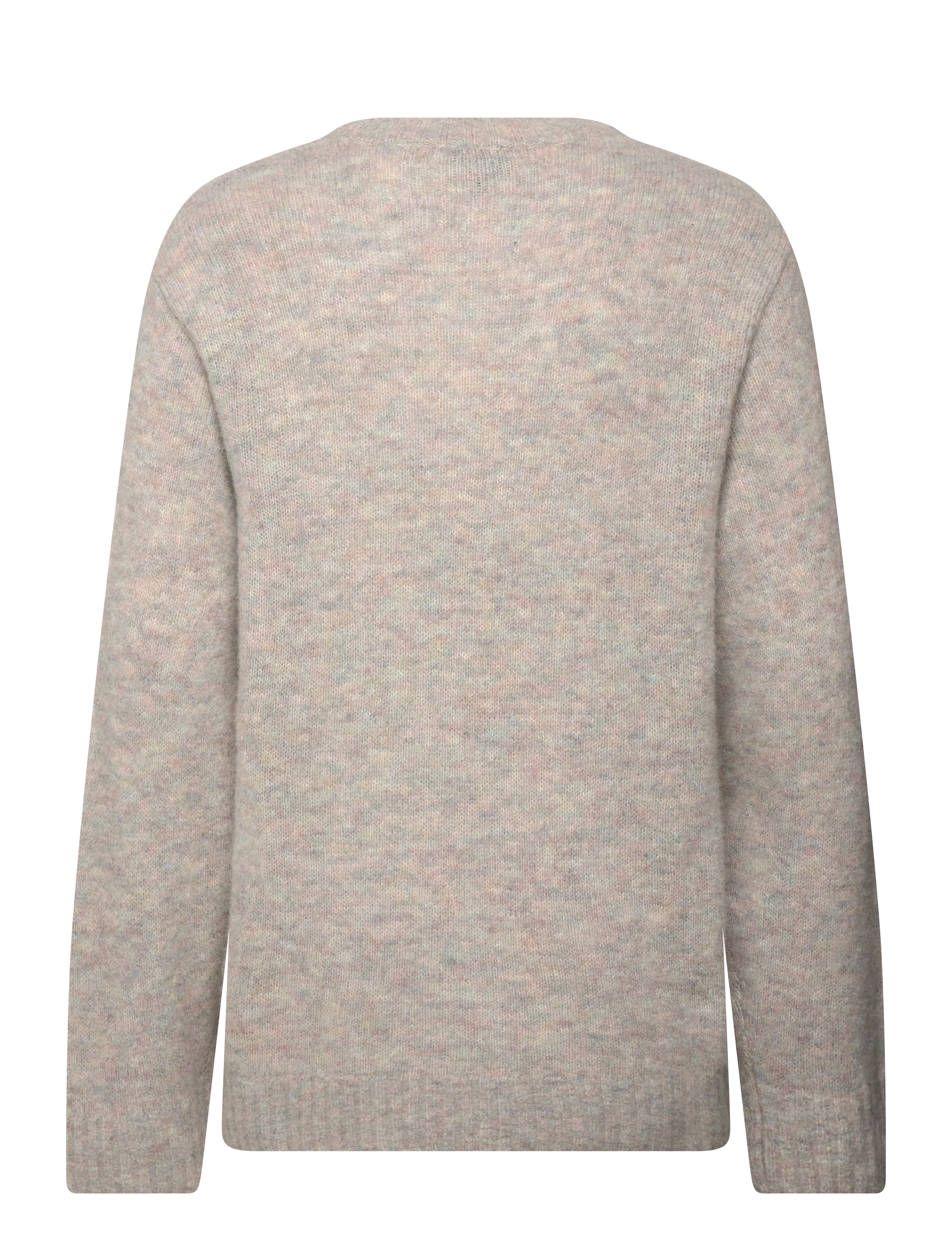 A.P.C. - Pullover Lucas - round necks - gris clair chine - 1