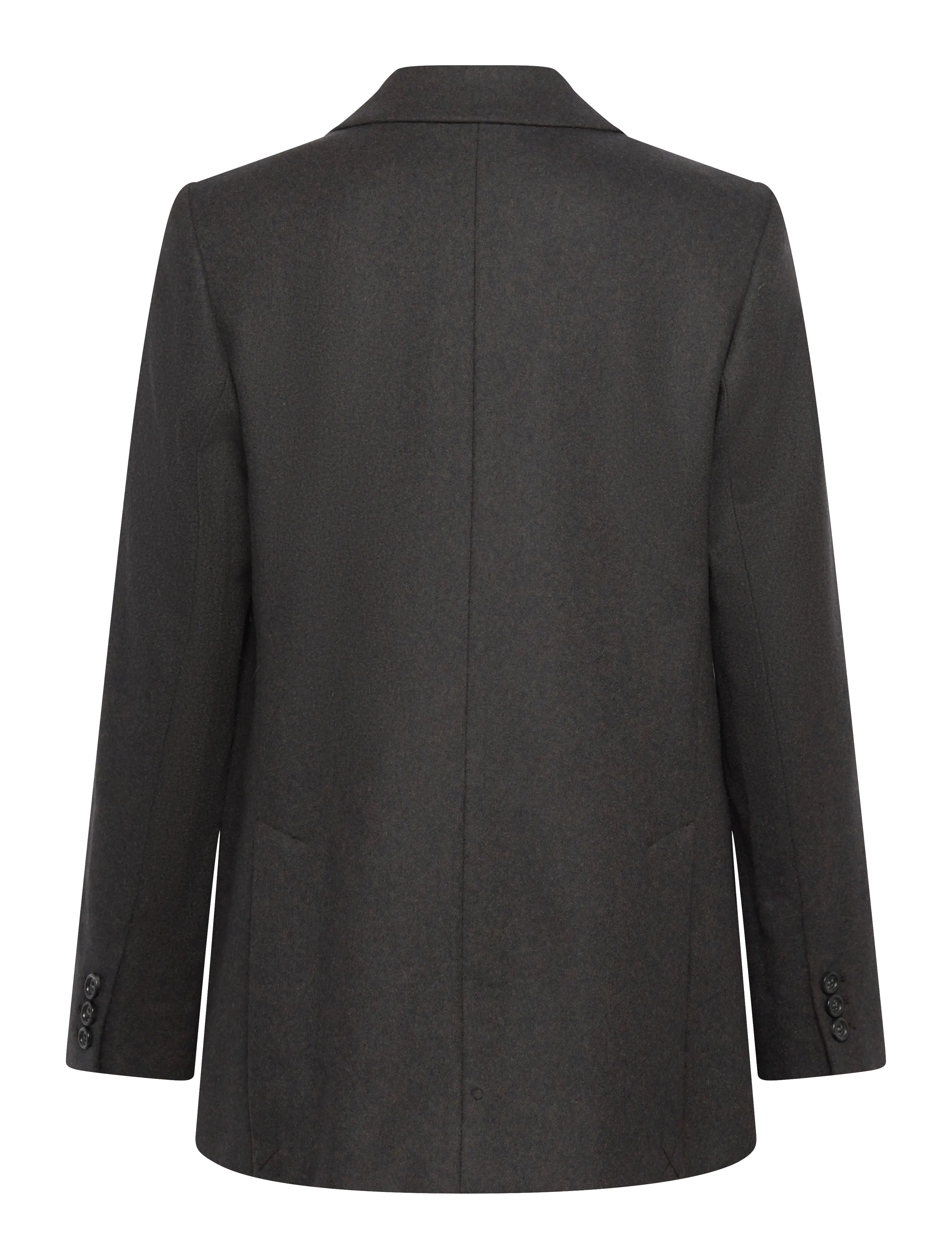 A.P.C. - Lucy Vest - marron fonce chine - 1