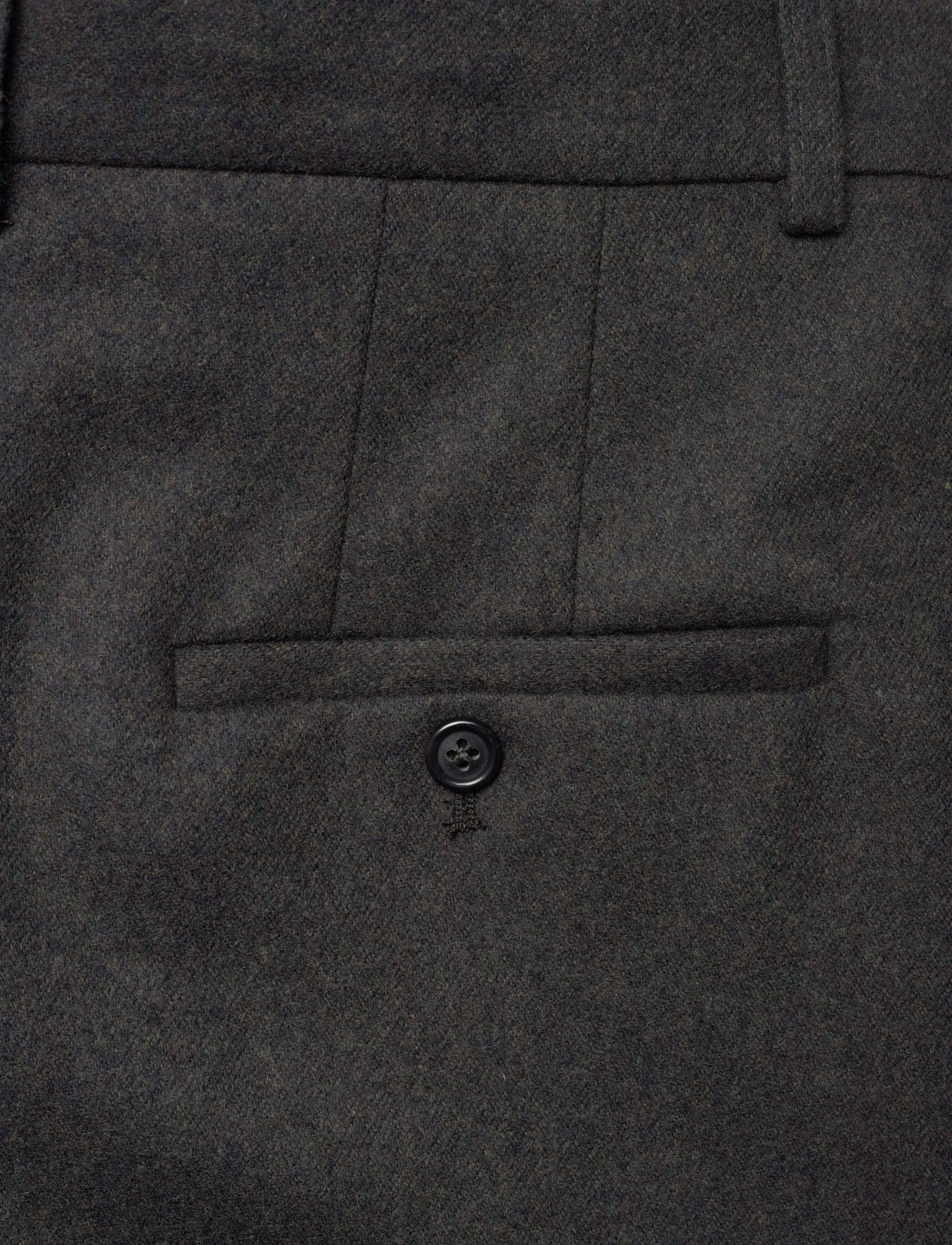A.P.C. - Ferdi Trousers - raka byxor - marron fonce chine - 4