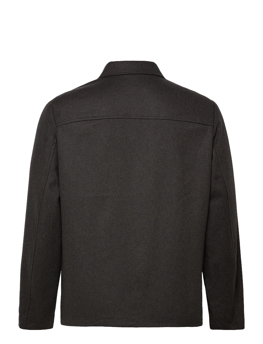 A.P.C. - Jamie Vest - jacken - marron fonce chine - 1