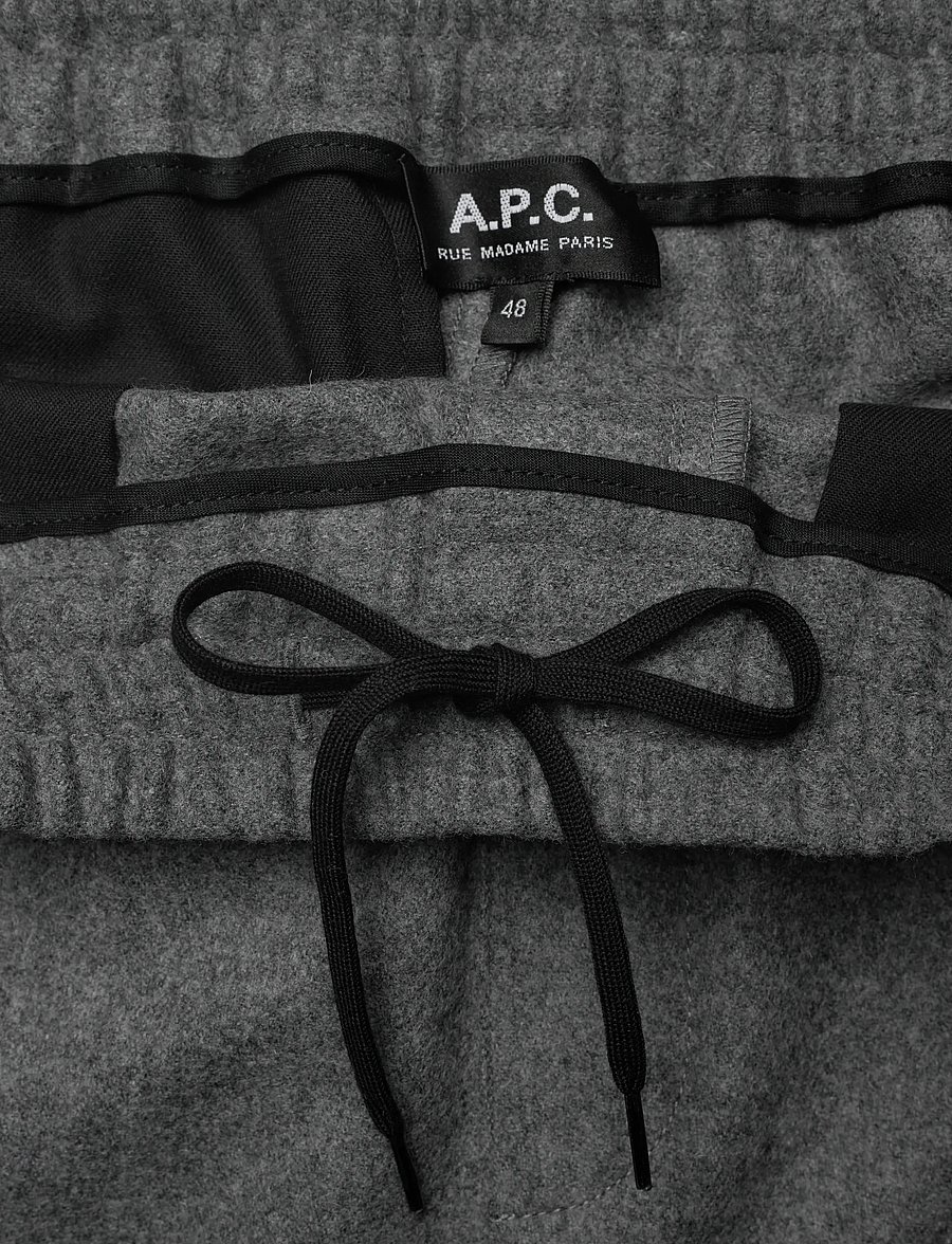 A.P.C. - Pieter Trousers - freizeithosen - gris chine - 3