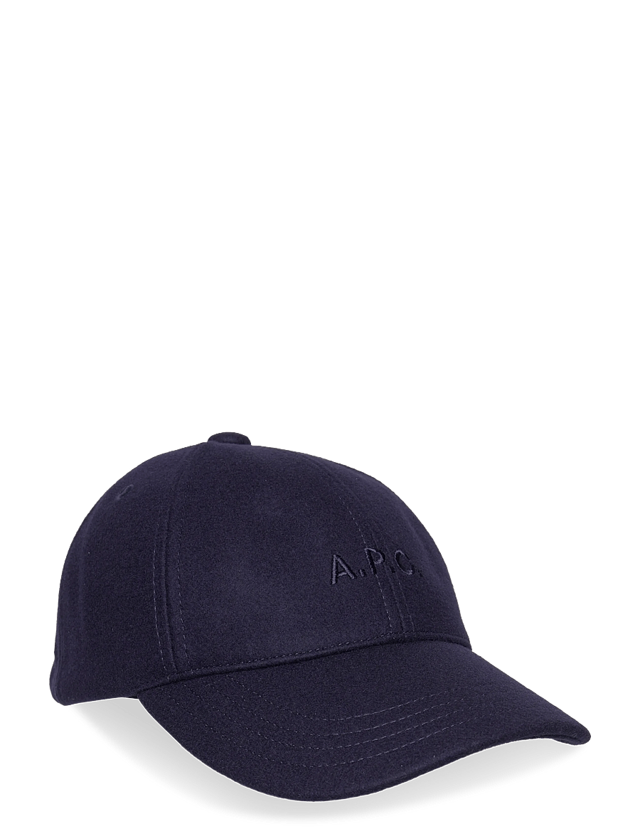 A.P.C. - baseball cap charlie - cashmere - dark navy - 0