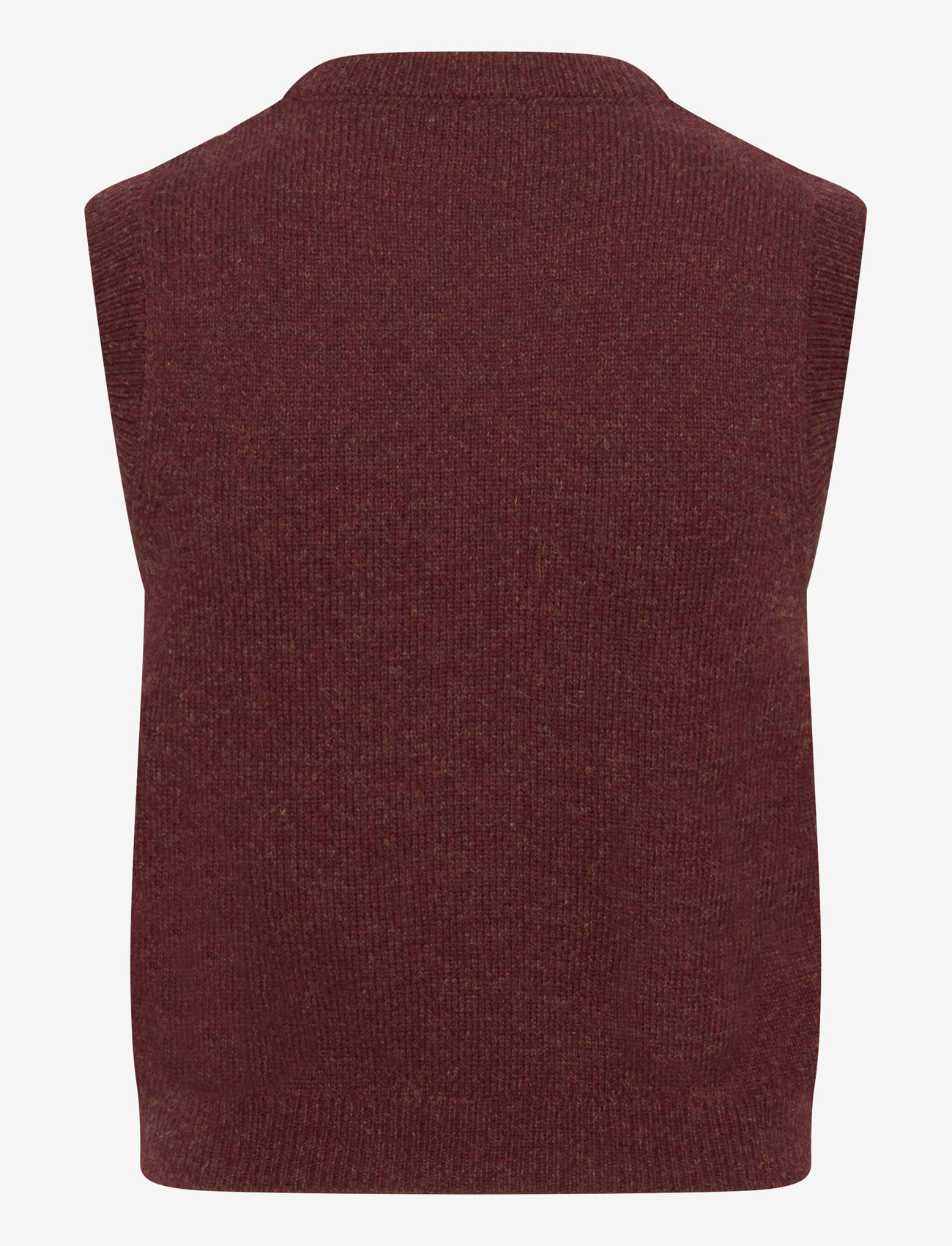 A.P.C. - Alyson Vest - kootud vestid - bordeaux - 1