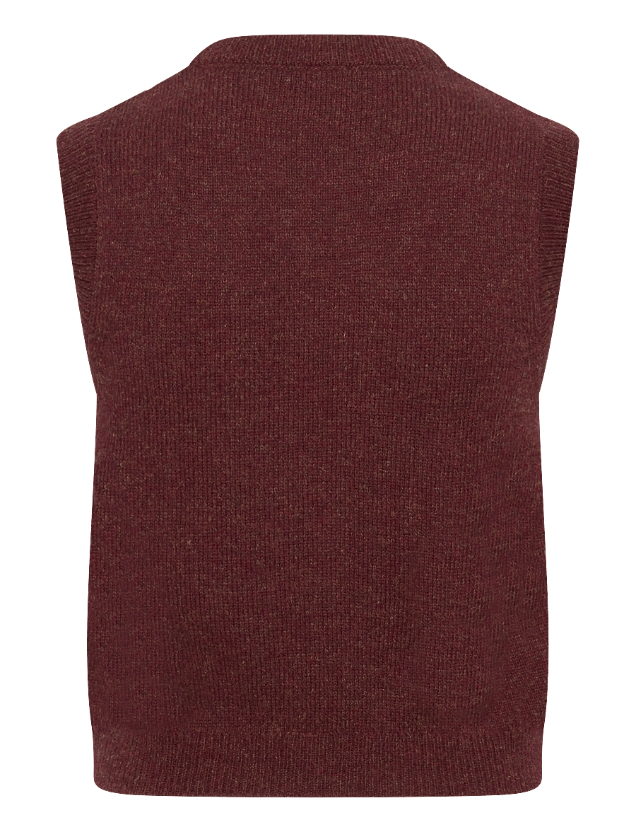 A.P.C. - Alyson Vest - vesten - bordeaux - 1