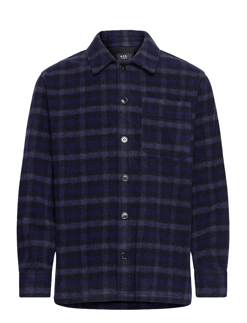 A.P.C. - Overshirt Stanley - vinterjakker - dark navy - 0