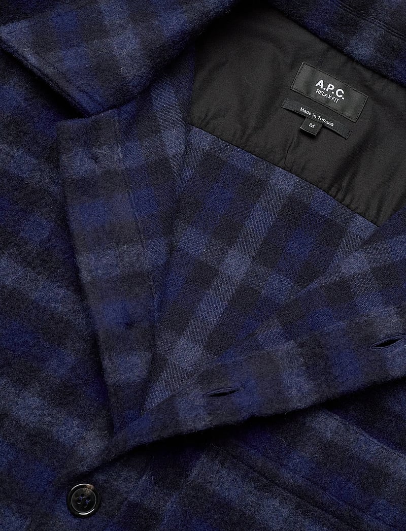 A.P.C. - Overshirt Stanley - vinterjakker - dark navy - 2