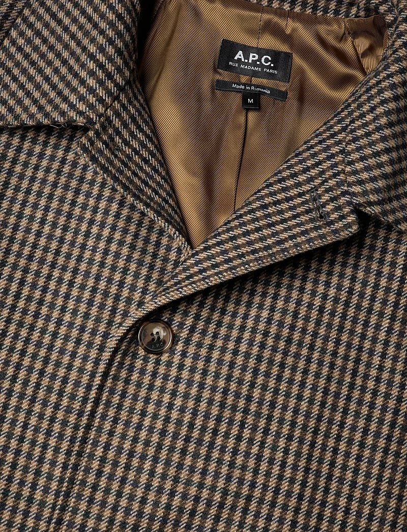 A.P.C. - Coat Mac paul - wollmäntel - marron - 2