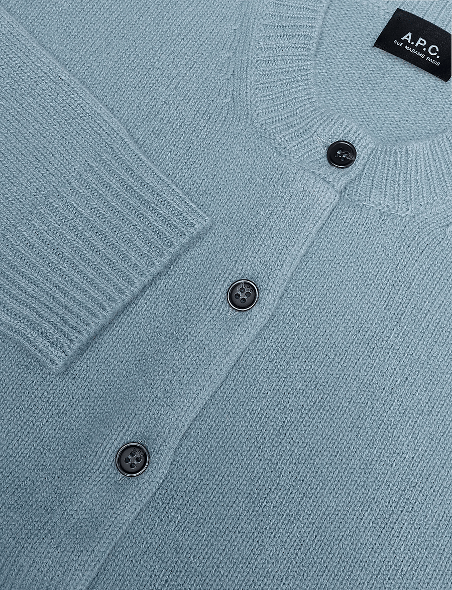 A.P.C. - Lila - koftor - gris bleu - 2