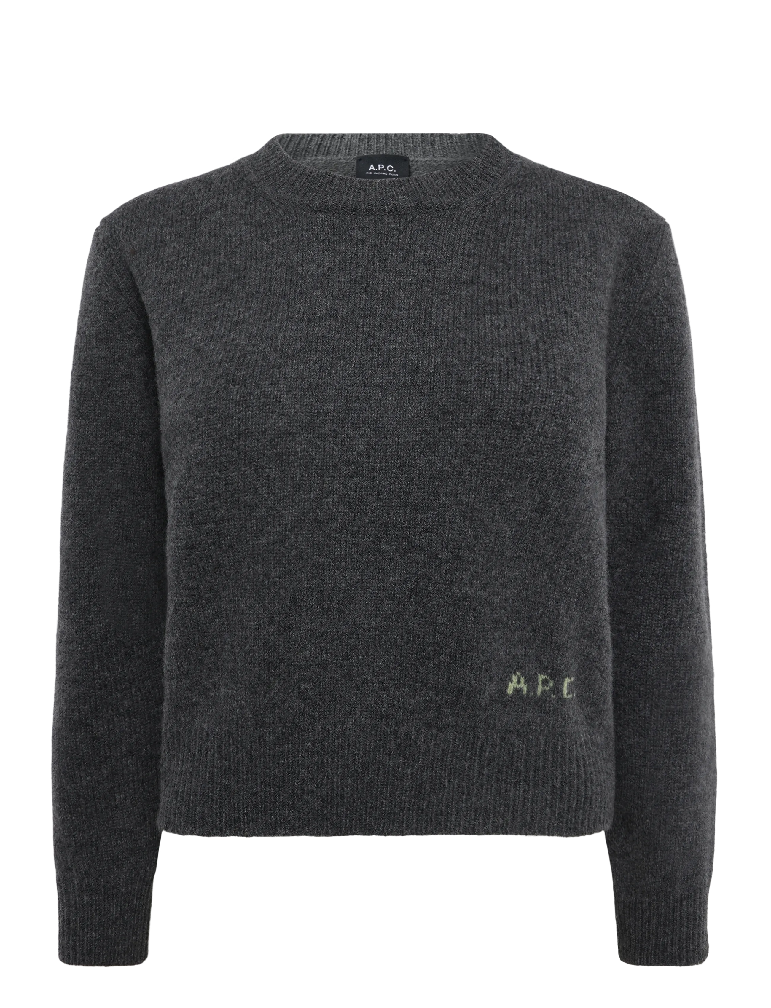 A.P.C. Anna - Jumpers - HEATHERED ANTHRACITE / grey