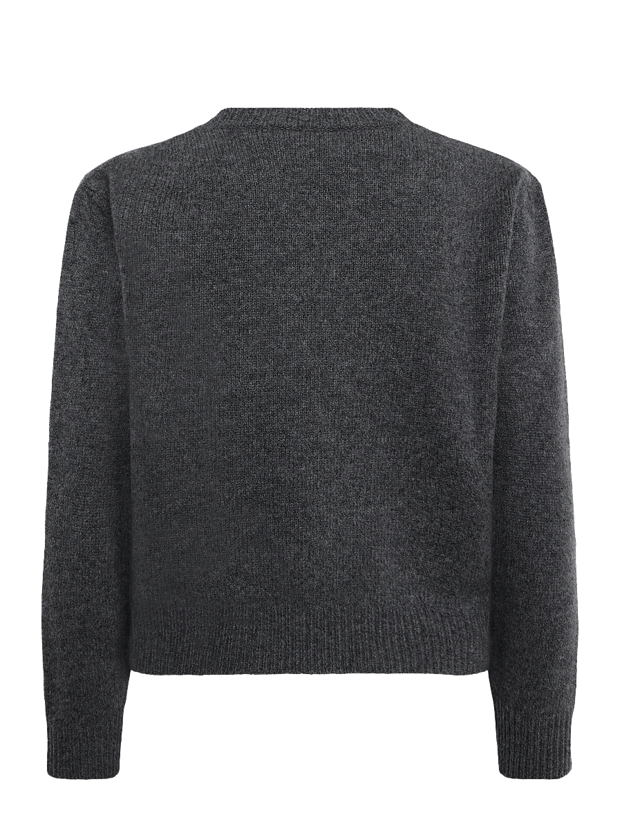 A.P.C. - Anna - pullover - heathered anthracite - 1