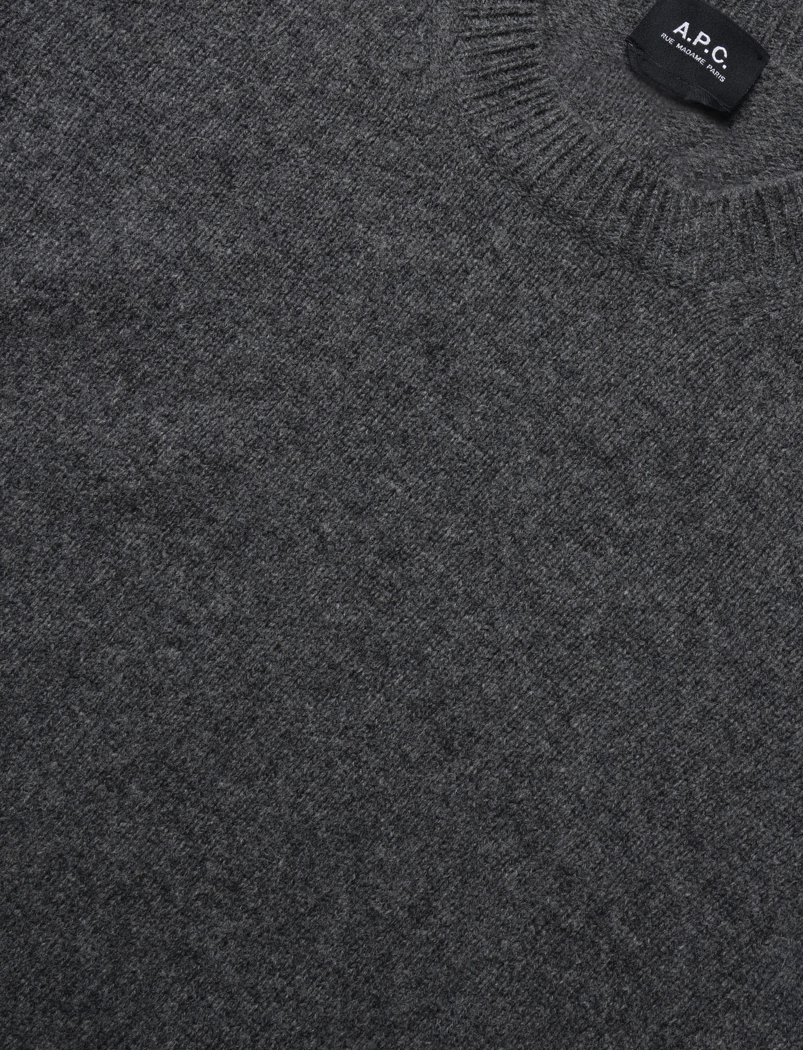 A.P.C. - Anna - jumpers - heathered anthracite - 2