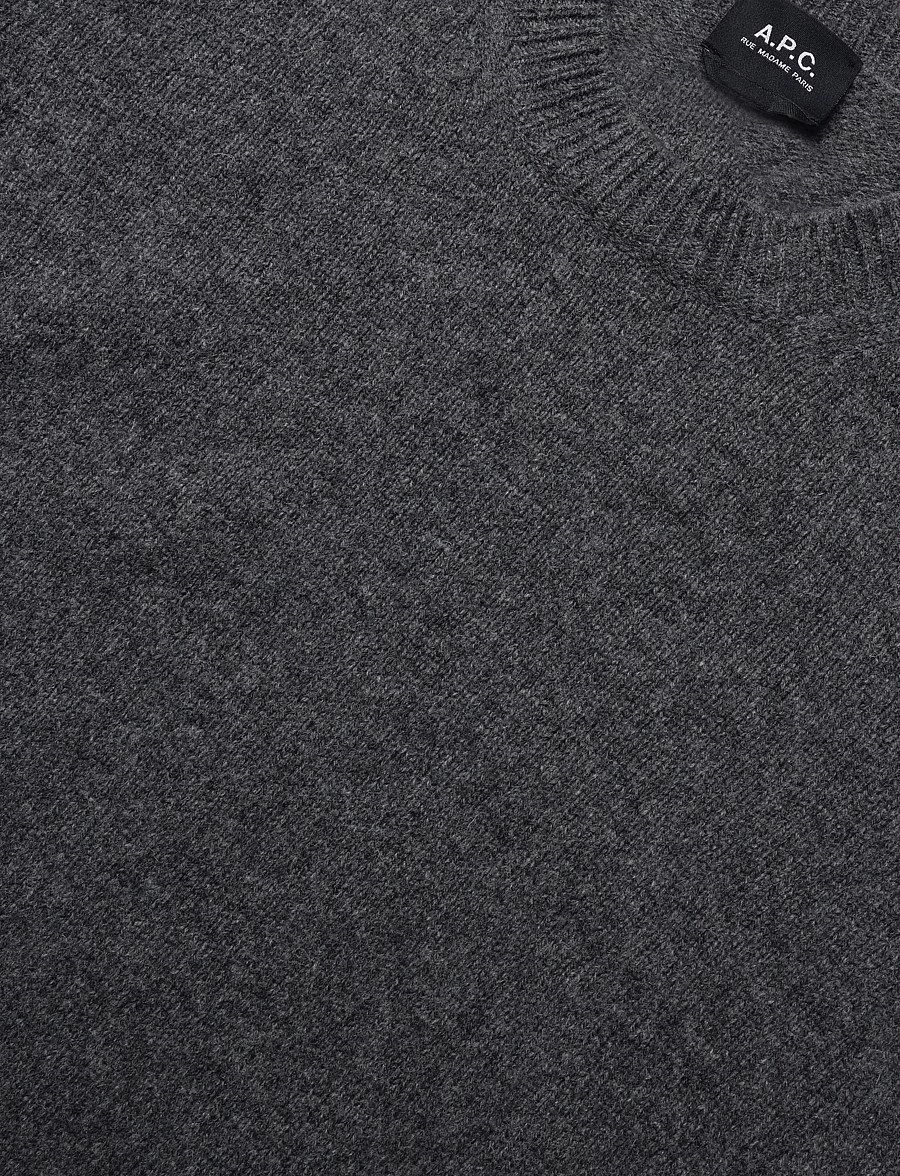 A.P.C. - Anna - pullover - heathered anthracite - 2
