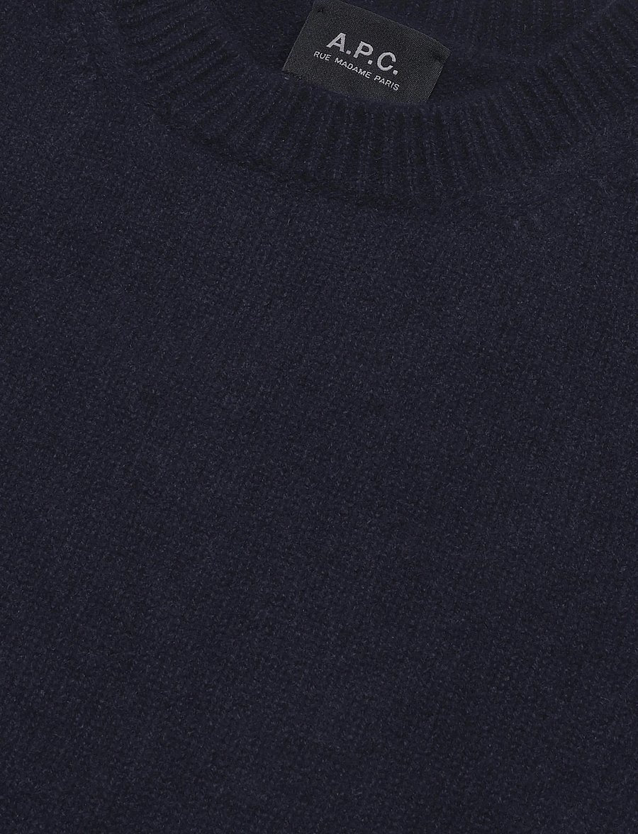 A.P.C. - pull edmond - round necks - dark navy - 5