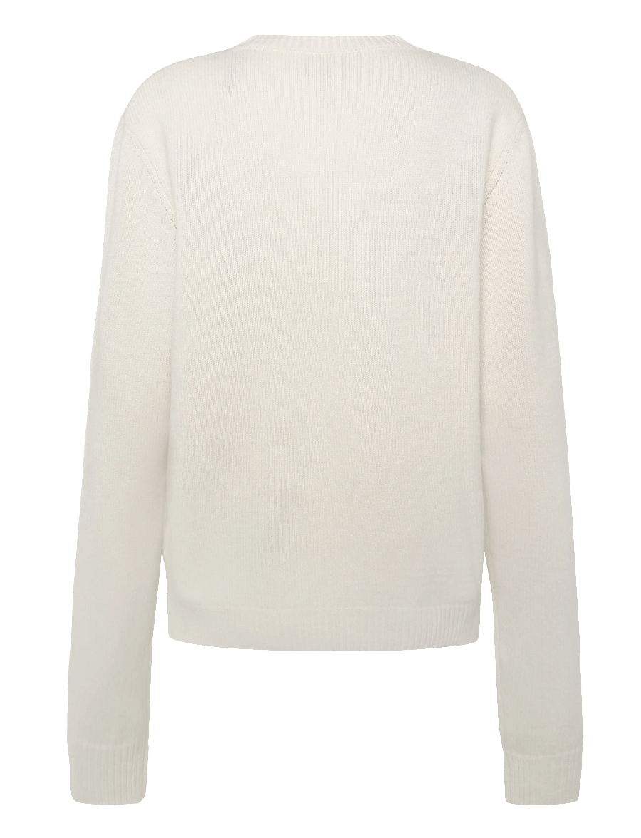 A.P.C. - pull edmond - rundhalsad - ecru - 1
