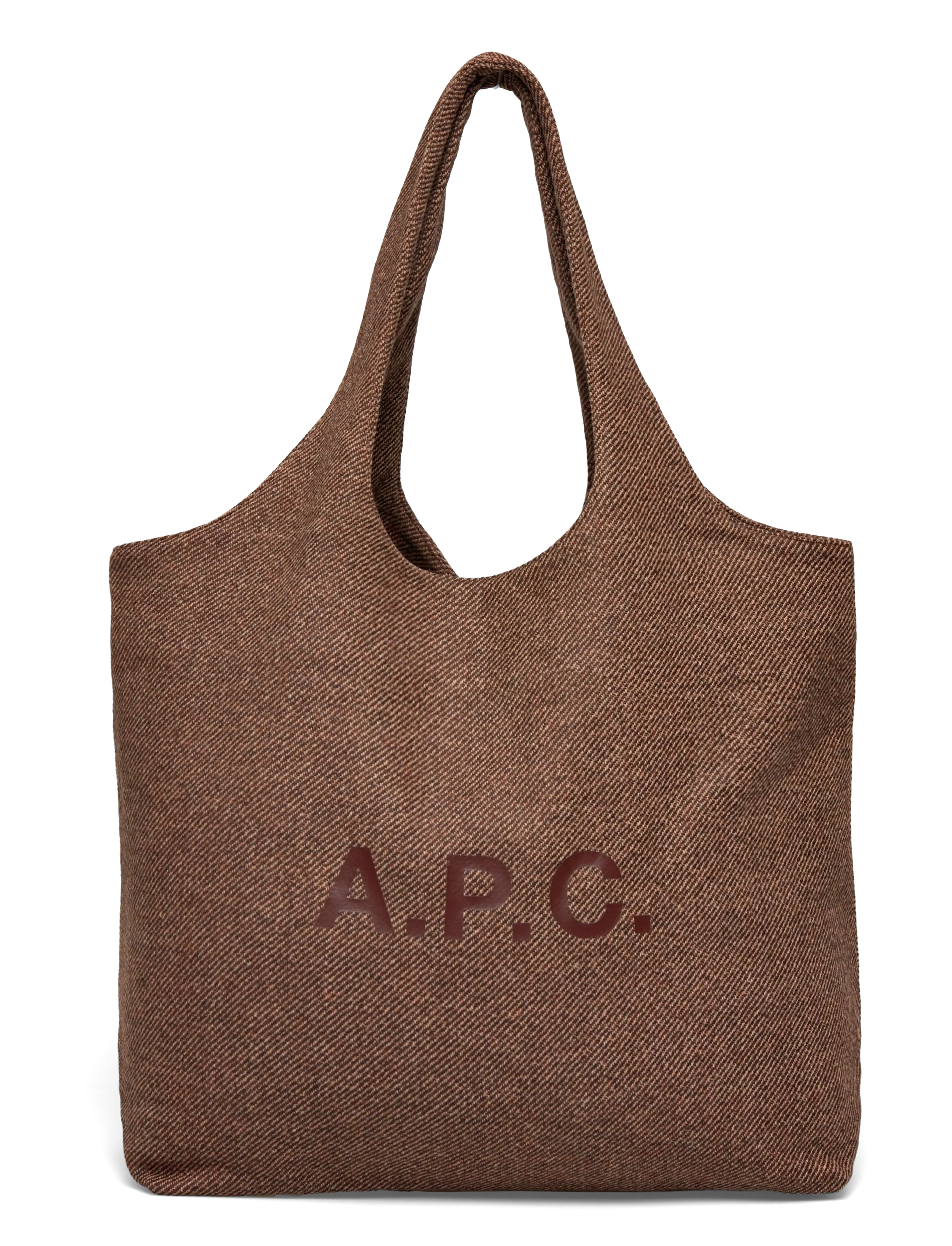 A.P.C. tote ninon - Taschen - BROWN / brown