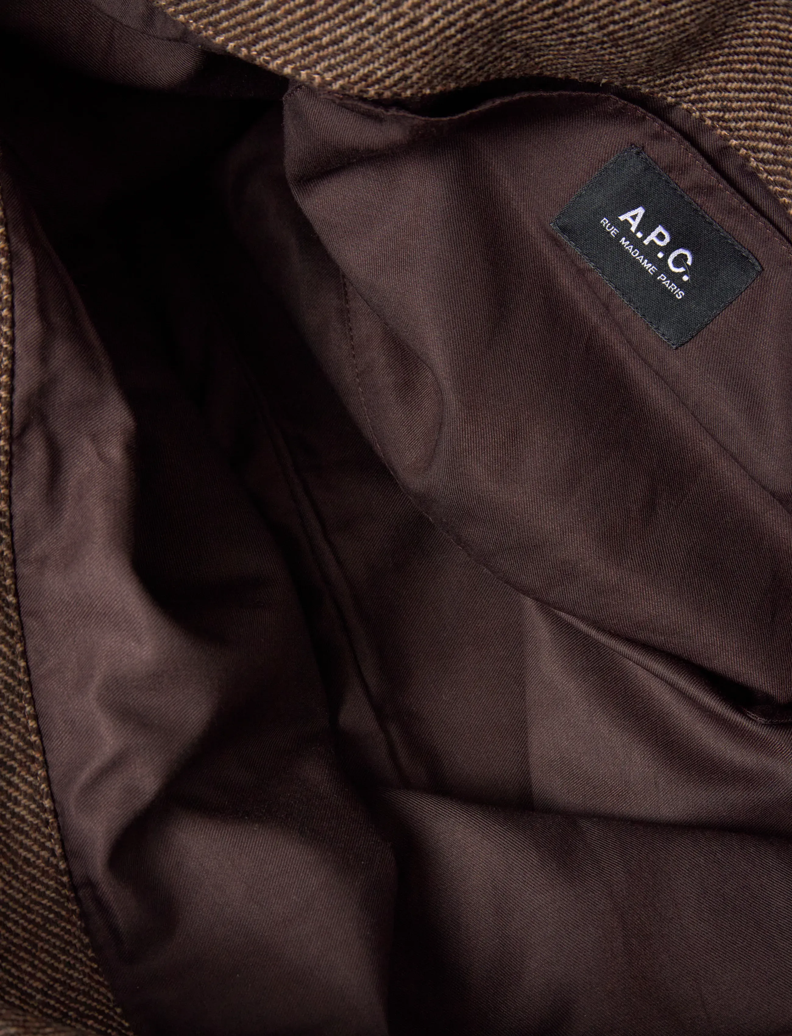 A.P.C. - tote ninon - brown - 4