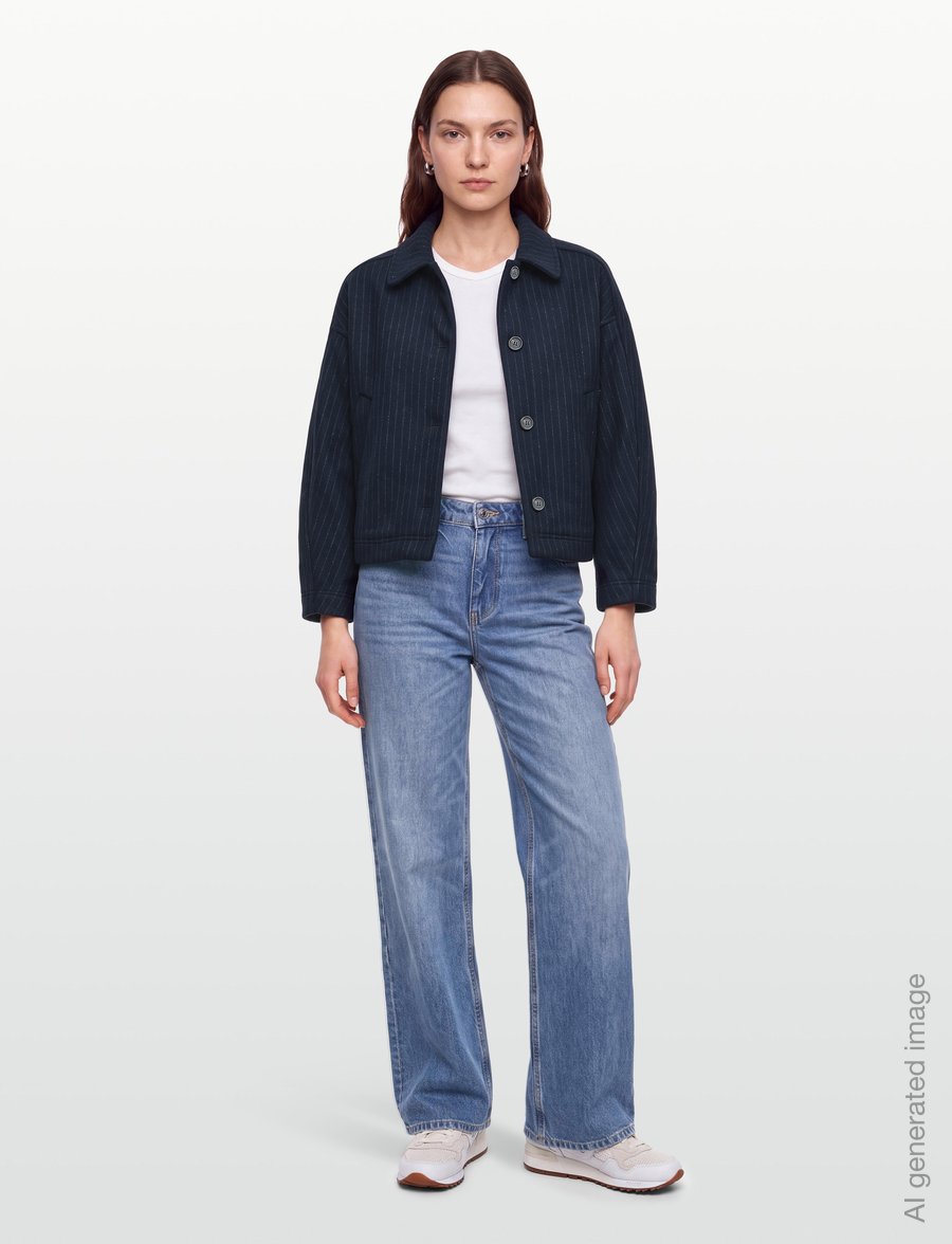 A.P.C. - Becca - wolljacken - dark navy - 0