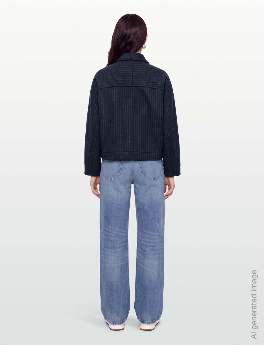A.P.C. - Becca - wolljacken - dark navy - 4