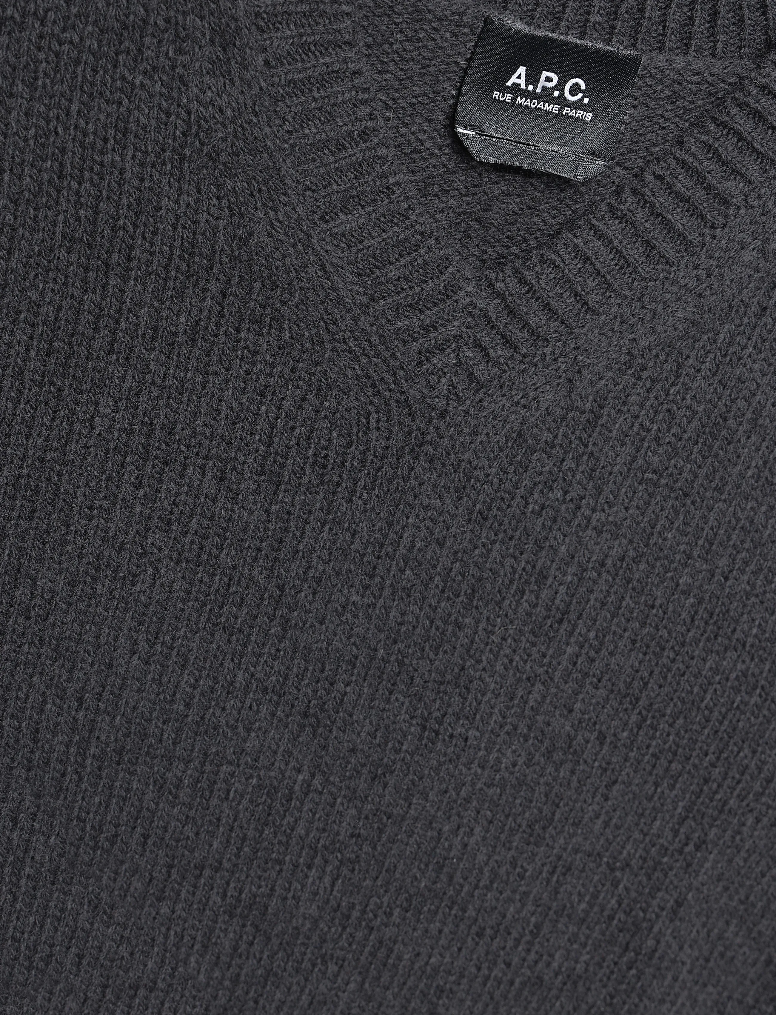 A.P.C. - Violette - jumpers - heathered anthracite - 2