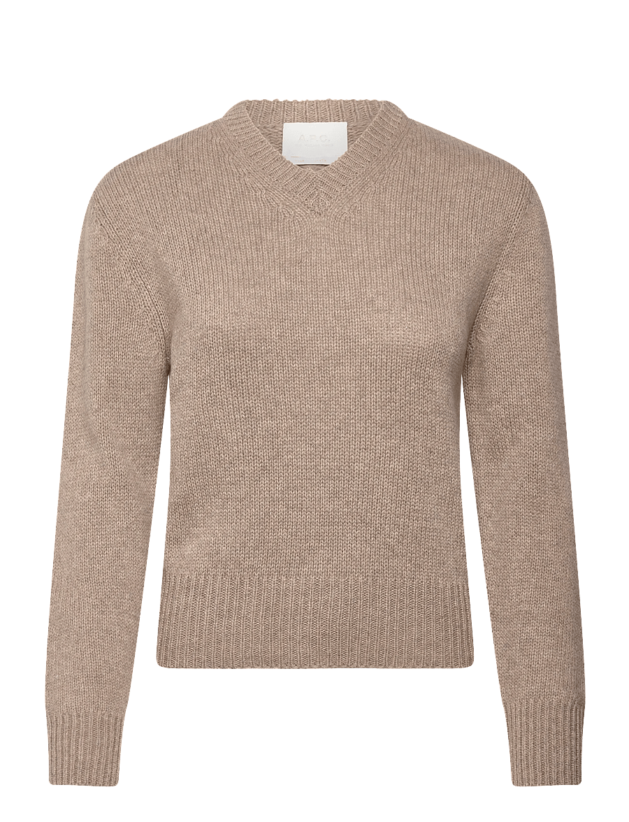 A.P.C. - Violette - pullover - taupe - 0