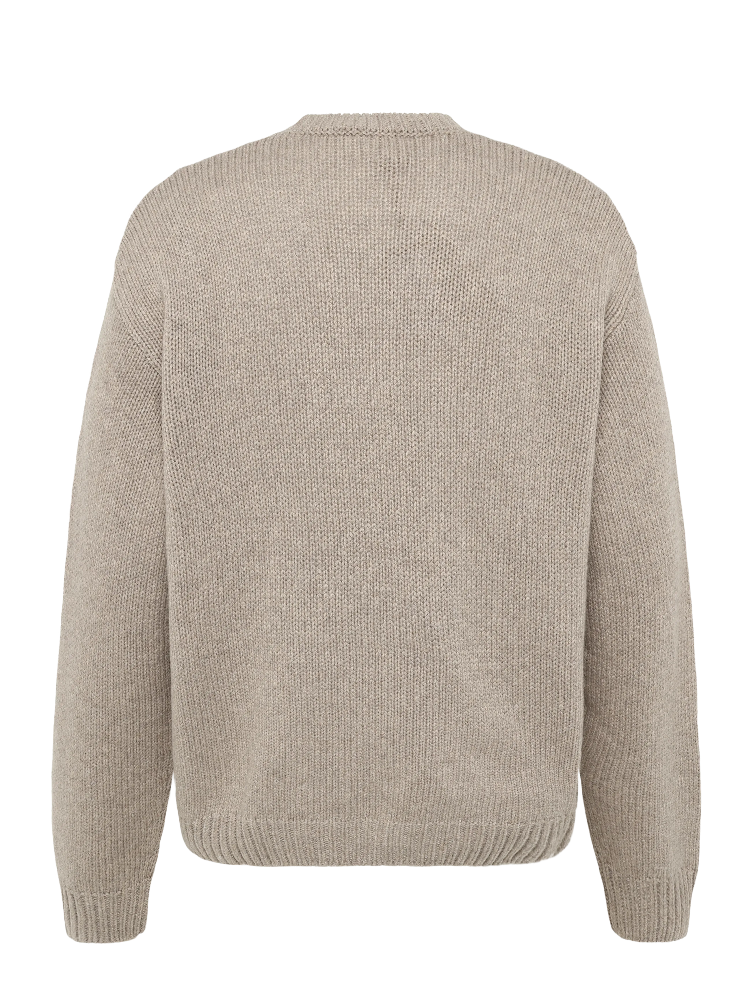 A.P.C. - pull george - rundhalsad - taupe - 1