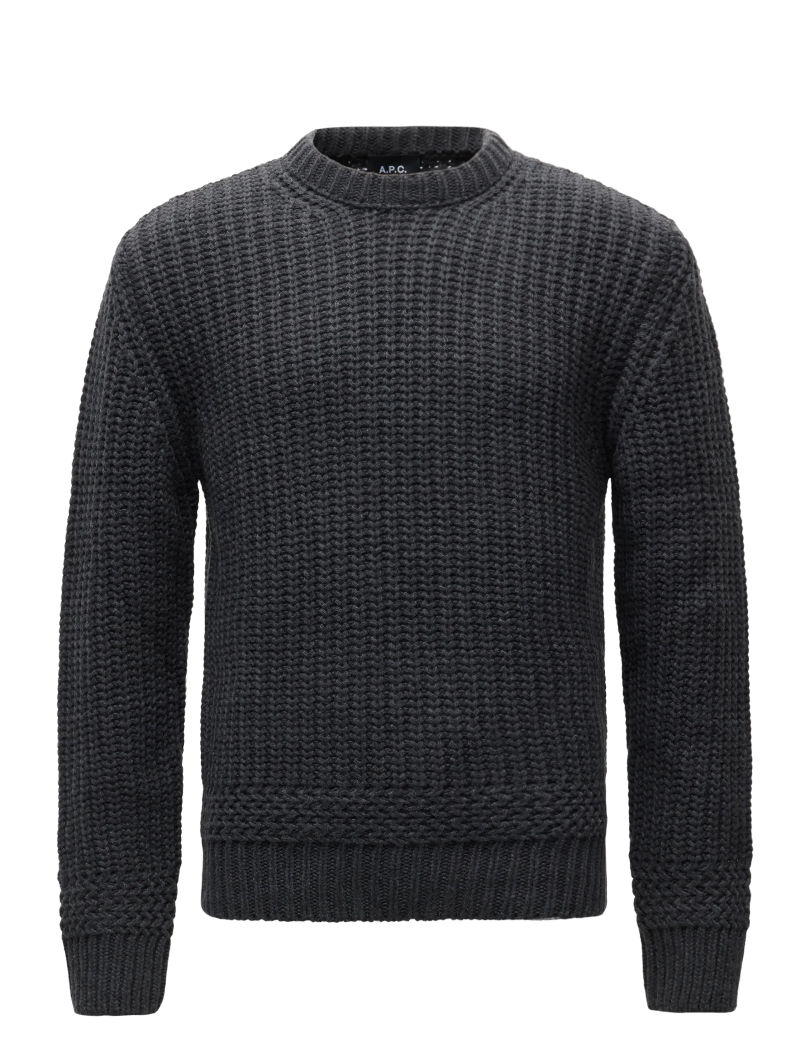 A.P.C. pull ron - Streetstyle - HEATHERED ANTHRACITE / grey