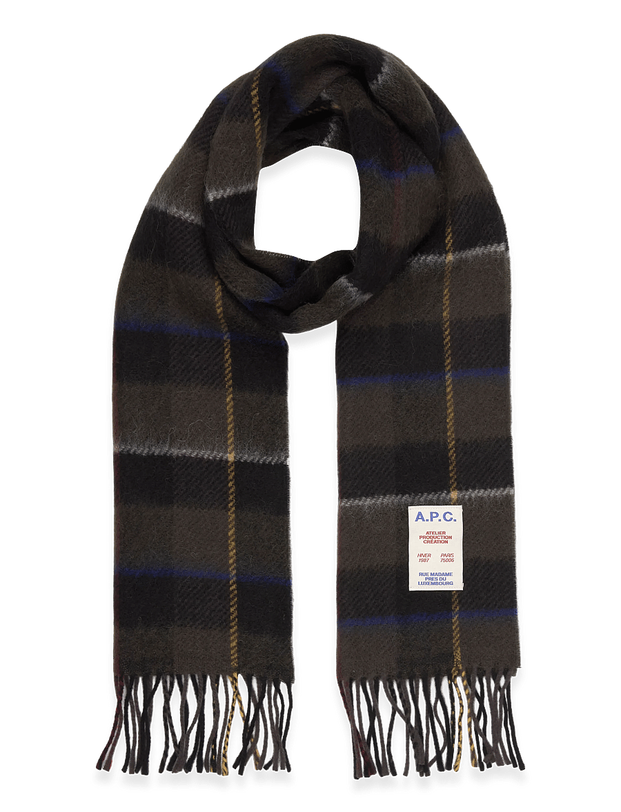 A.P.C. - echarpe leon - winter scarves - r/kaki - 0