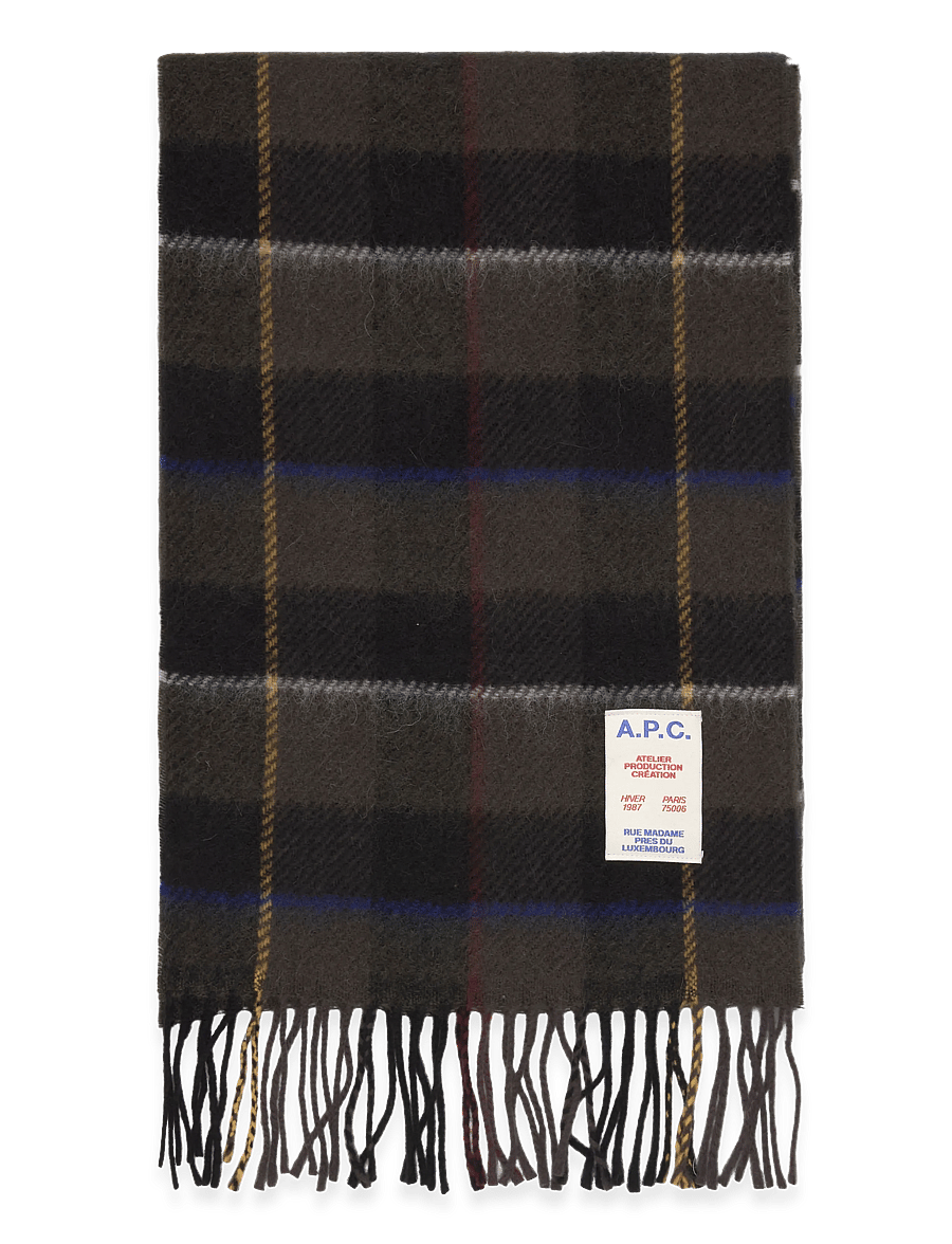 A.P.C. - echarpe leon - winter scarves - r/kaki - 1