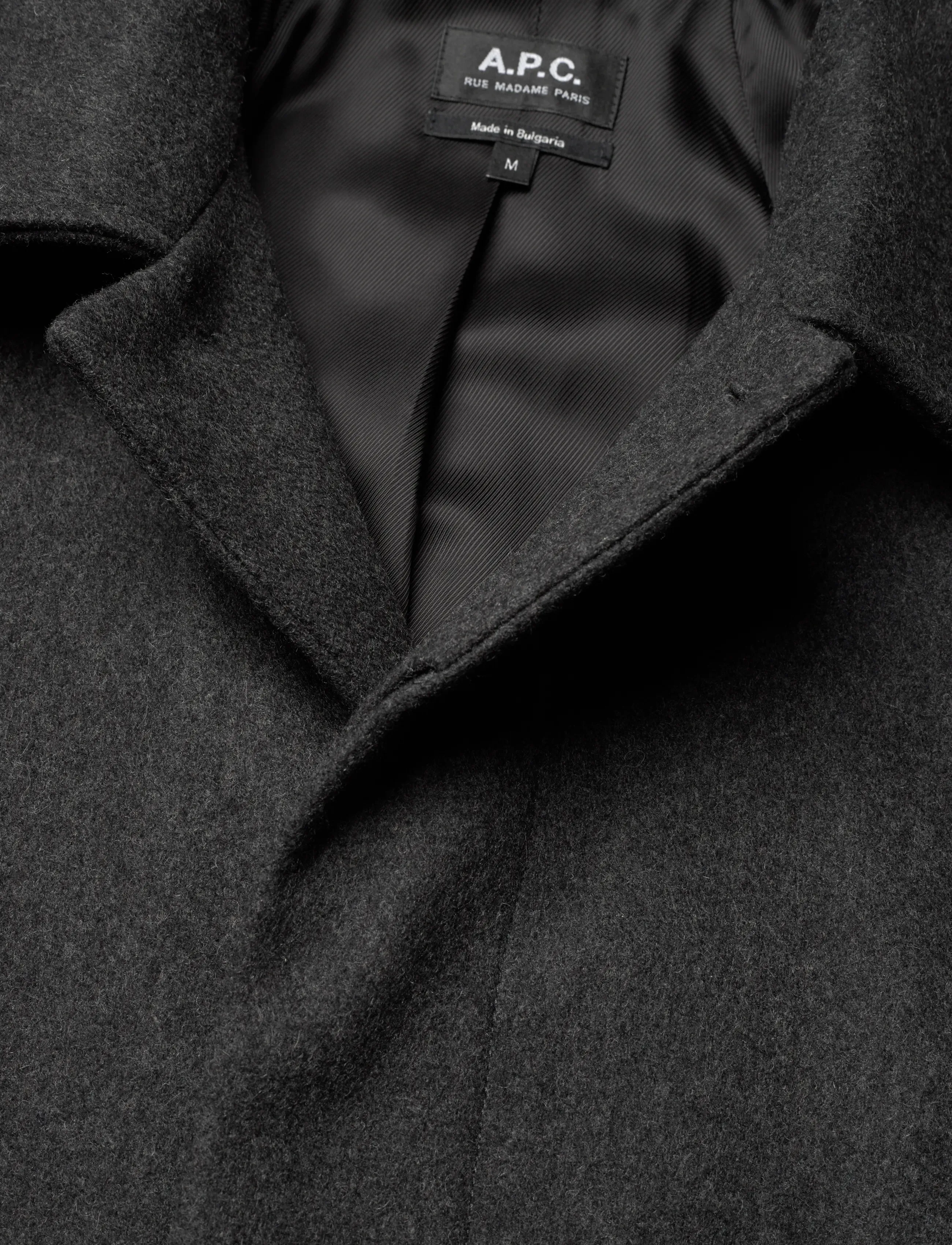 A.P.C. - Coat Mac auster - coats - anthracite chine - 2