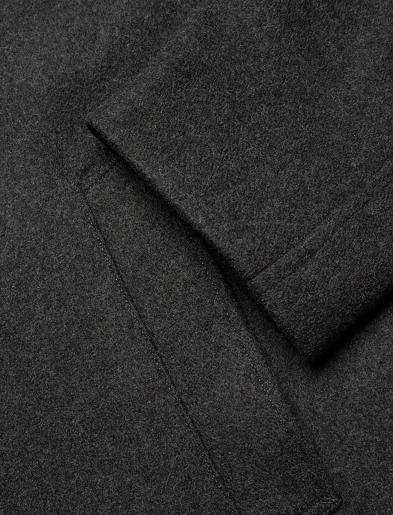 A.P.C. - Coat Mac auster - wollmäntel - anthracite chine - 3
