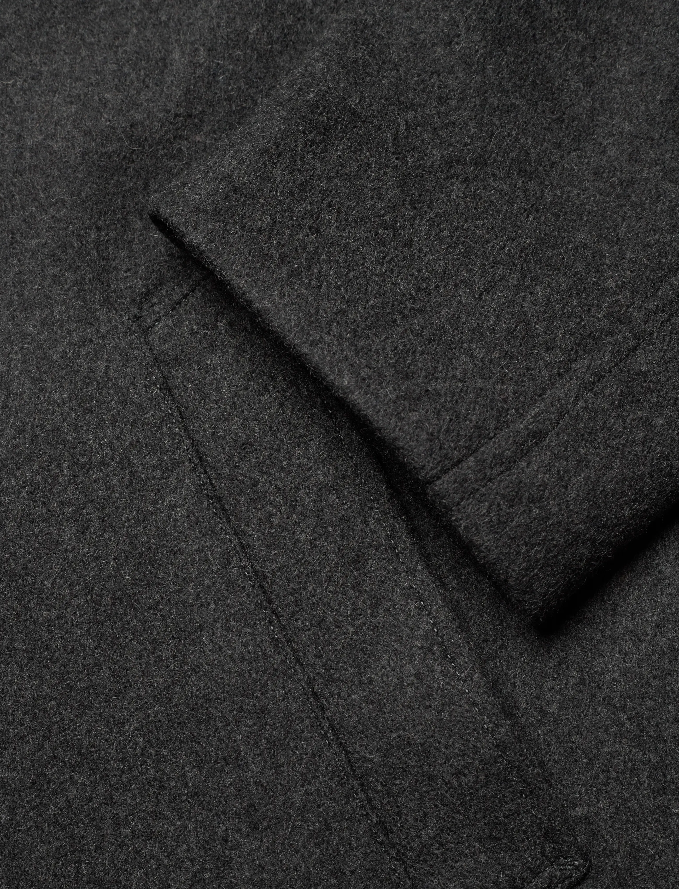 A.P.C. - Coat Mac auster - coats - anthracite chine - 3