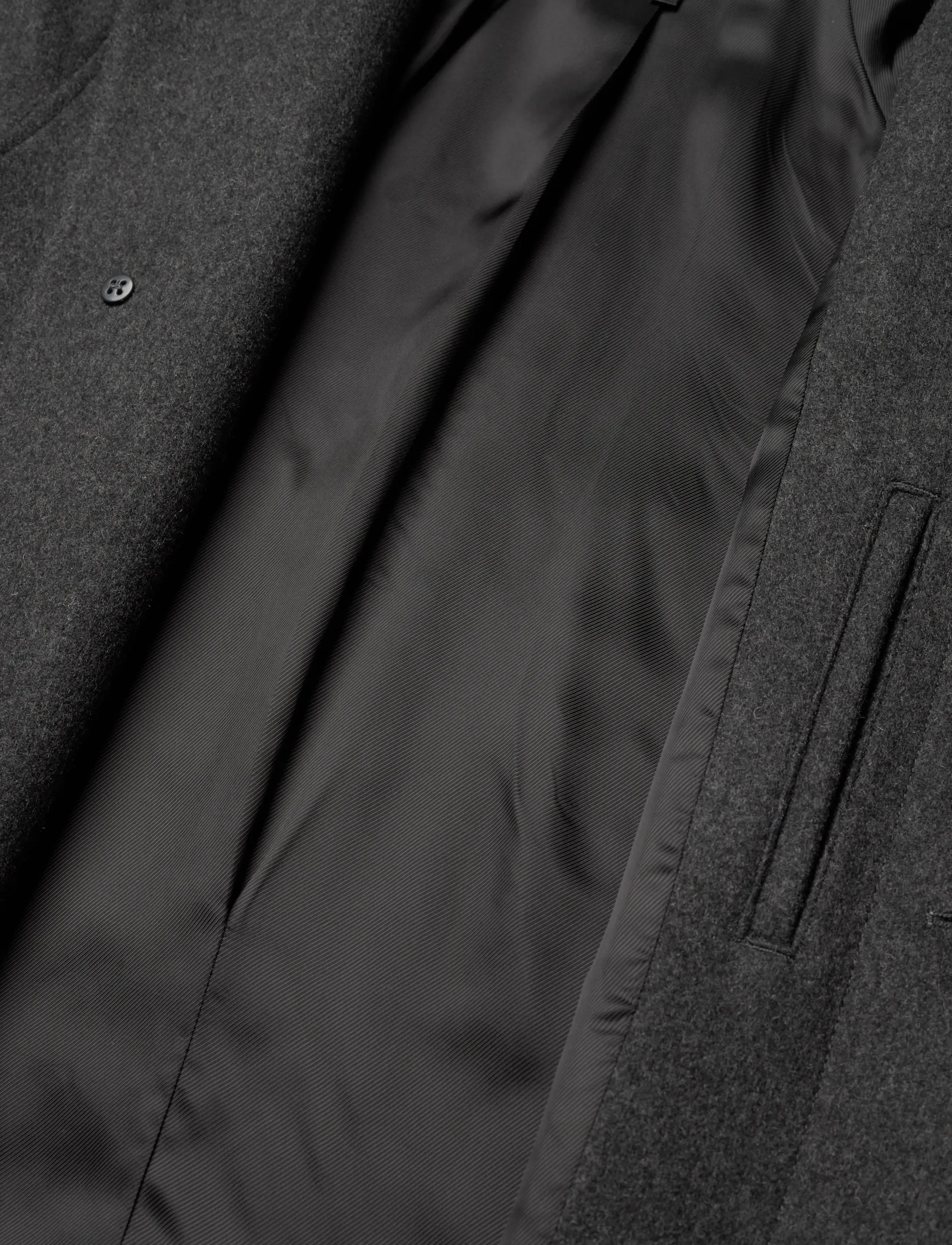 A.P.C. - Coat Mac auster - coats - anthracite chine - 4