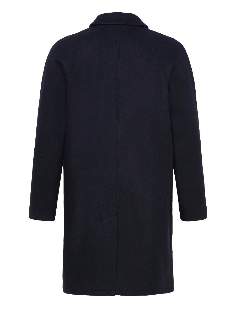 A.P.C. - Coat Mac auster - wollmäntel - marine chine - 1