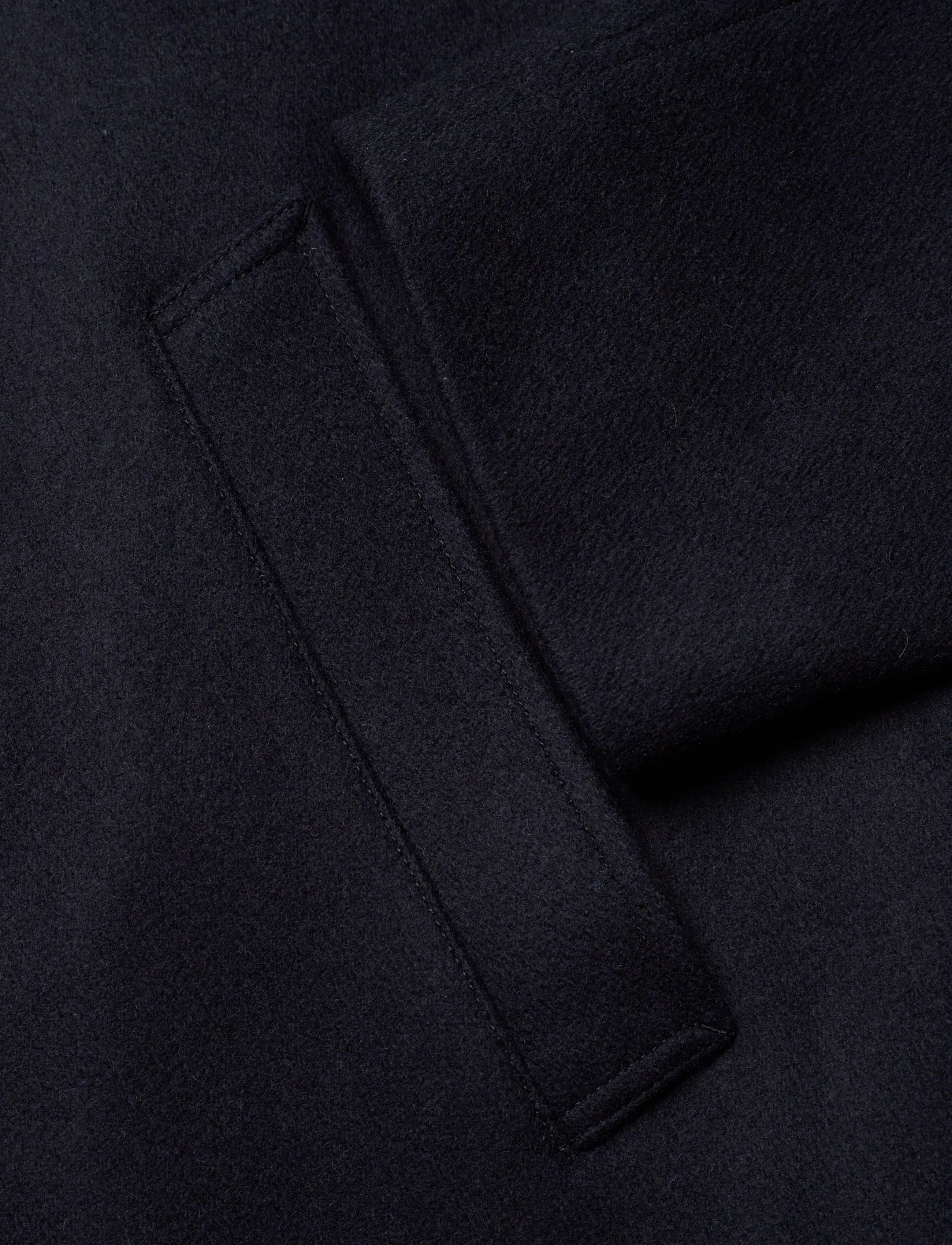 A.P.C. - Coat Mac auster - wool coats - marine chine - 3