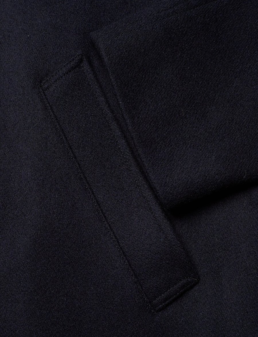 A.P.C. - Coat Mac auster - wollmäntel - marine chine - 3