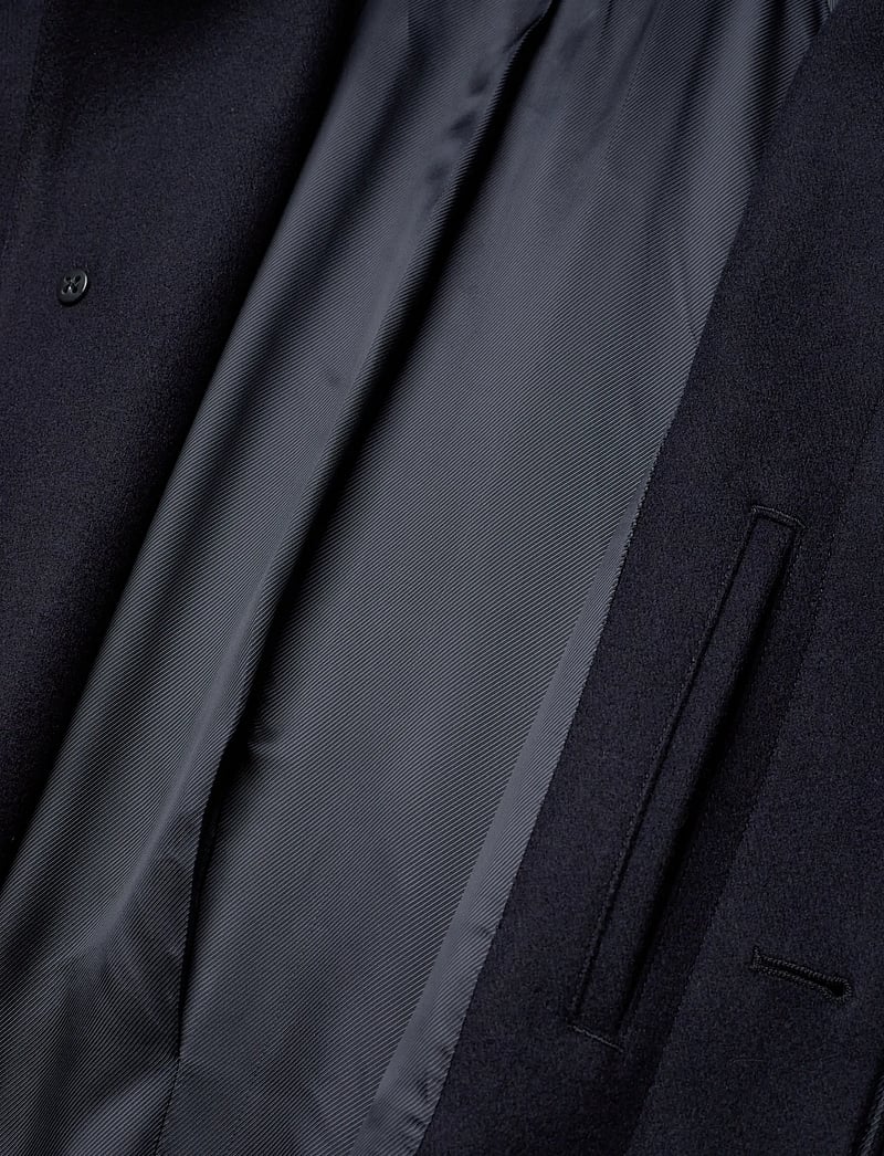 A.P.C. - Coat Mac auster - wollmäntel - marine chine - 4