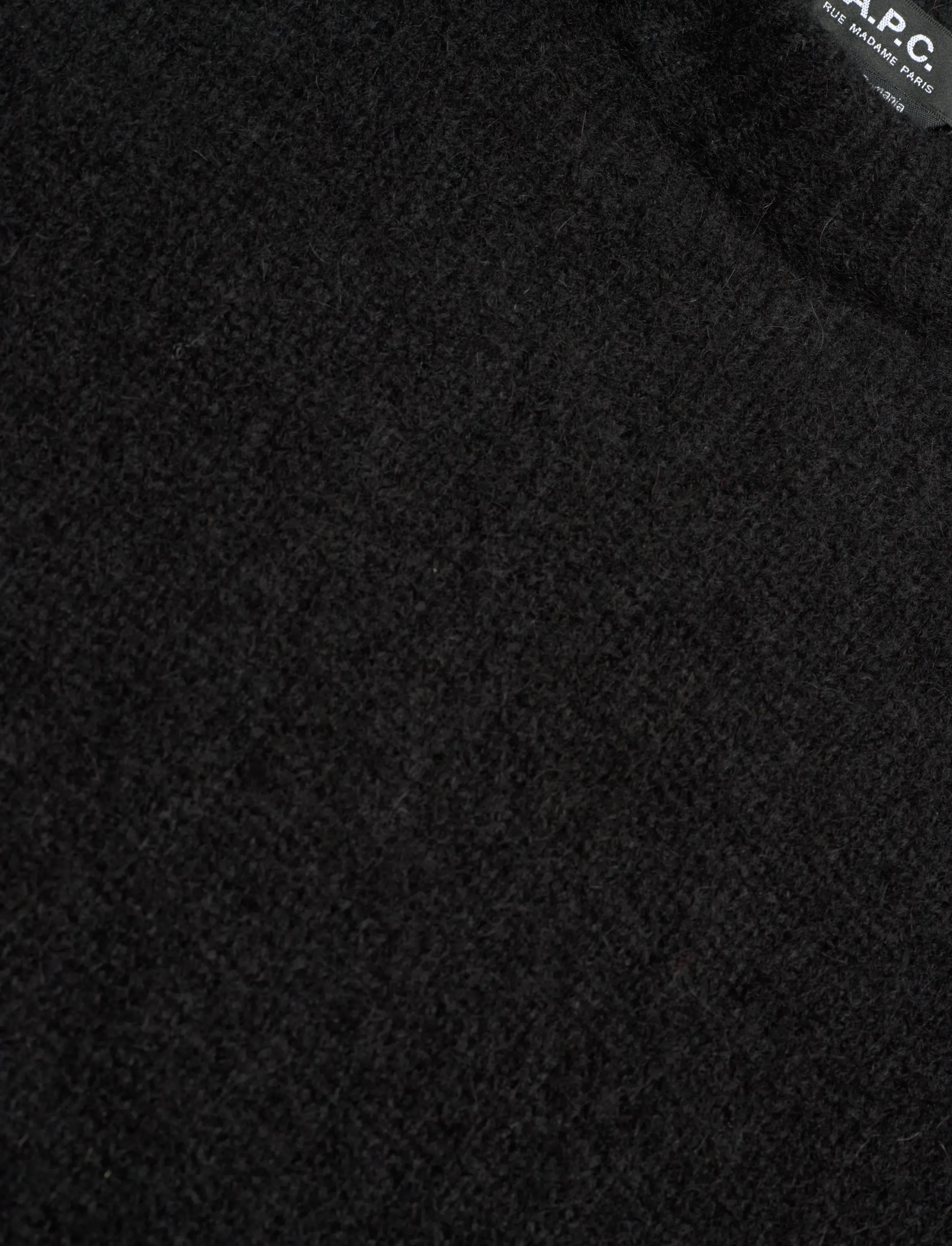 A.P.C. - Pullover Tyler - strickmode - noir - 2
