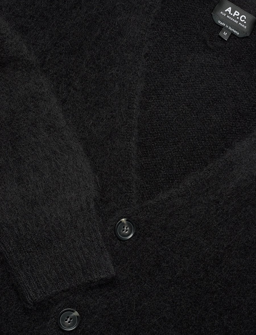 A.P.C. - Cardigan Davis - kardiganid - noir - 2