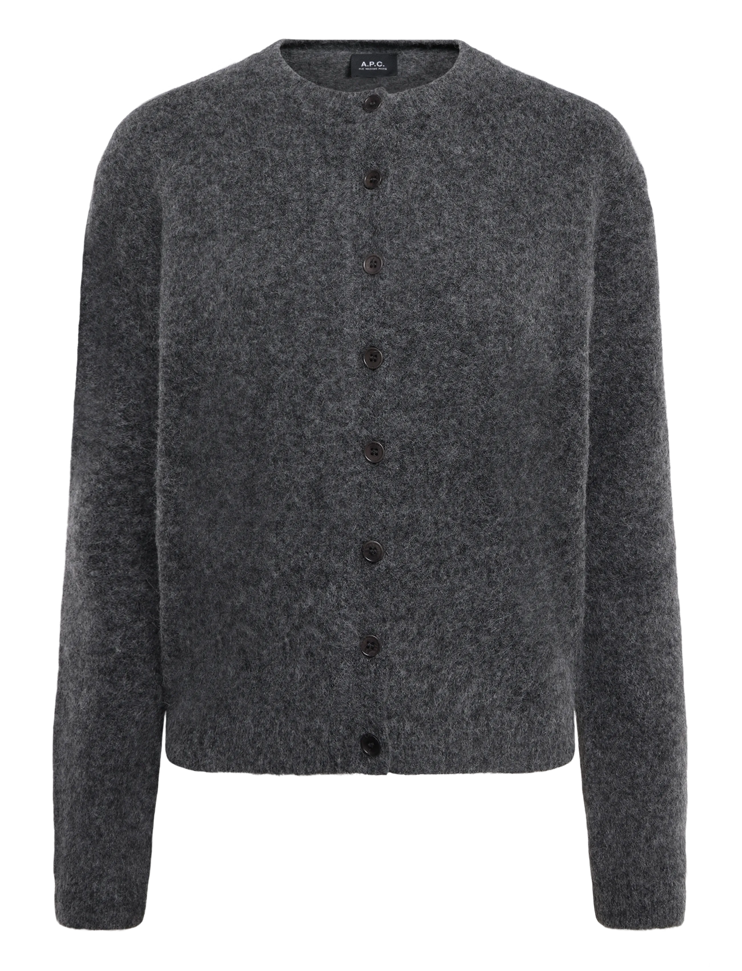 A.P.C. Marion - Kardiganid - HEATHERED ANTHRACITE / grey