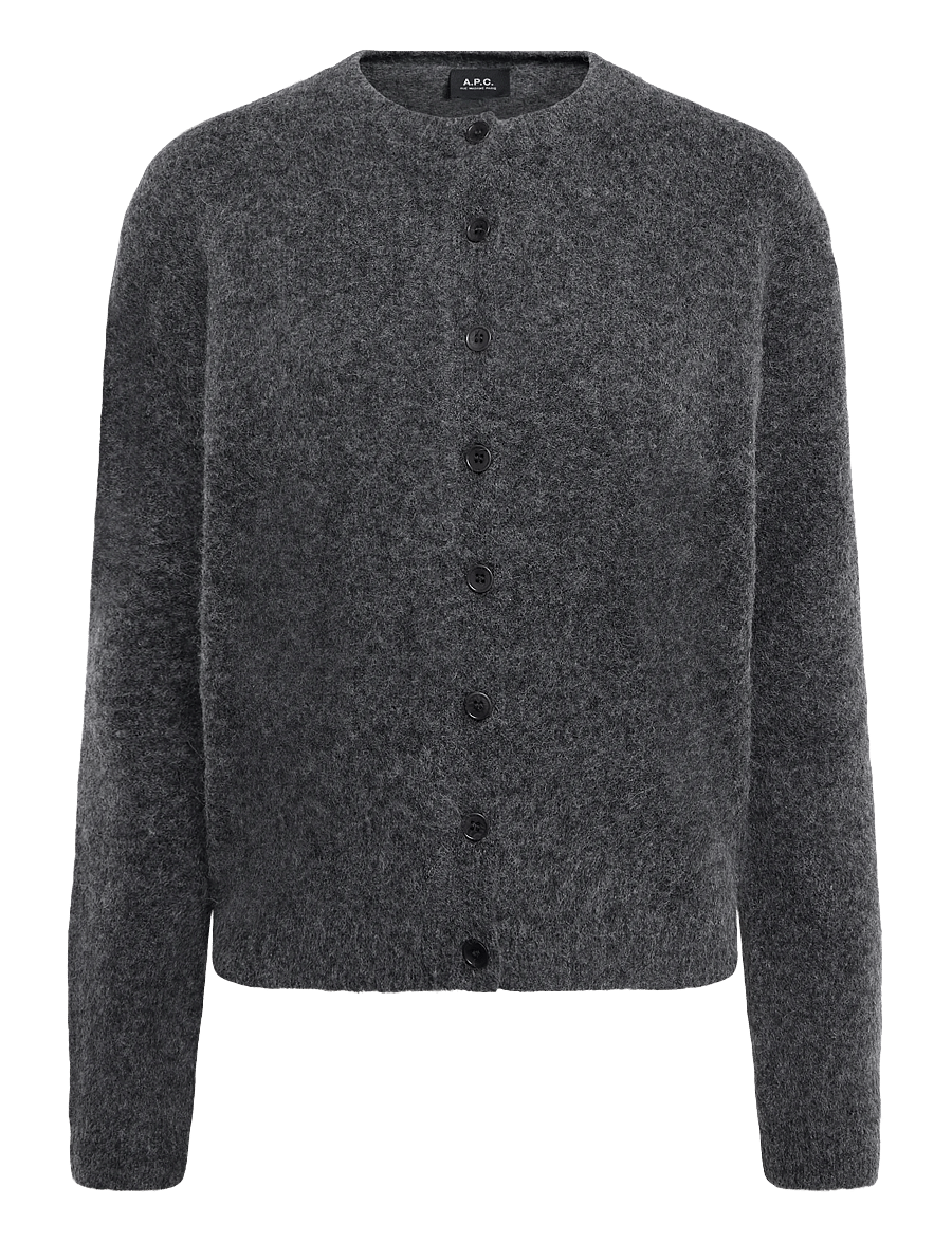A.P.C. - Marion - koftor - heathered anthracite - 0